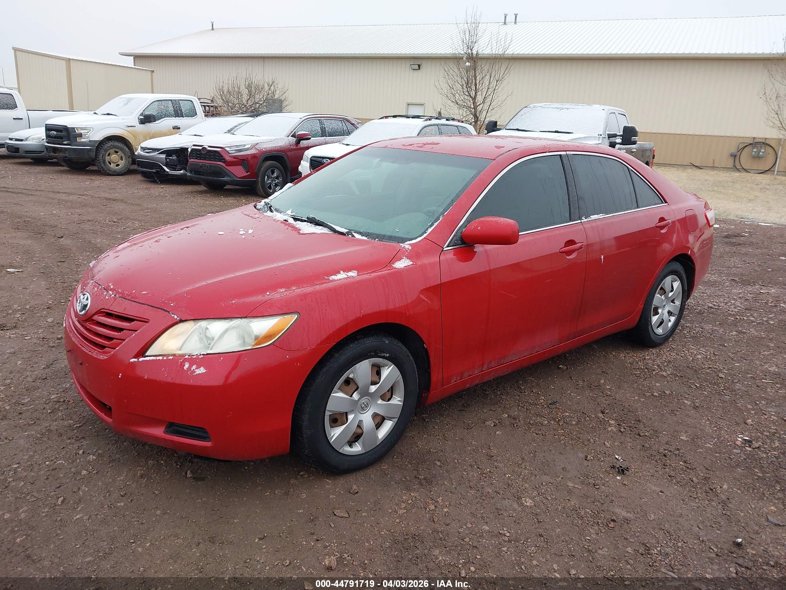 2009 Toyota Camry Le Red vin: 4T1BE46K79U355114