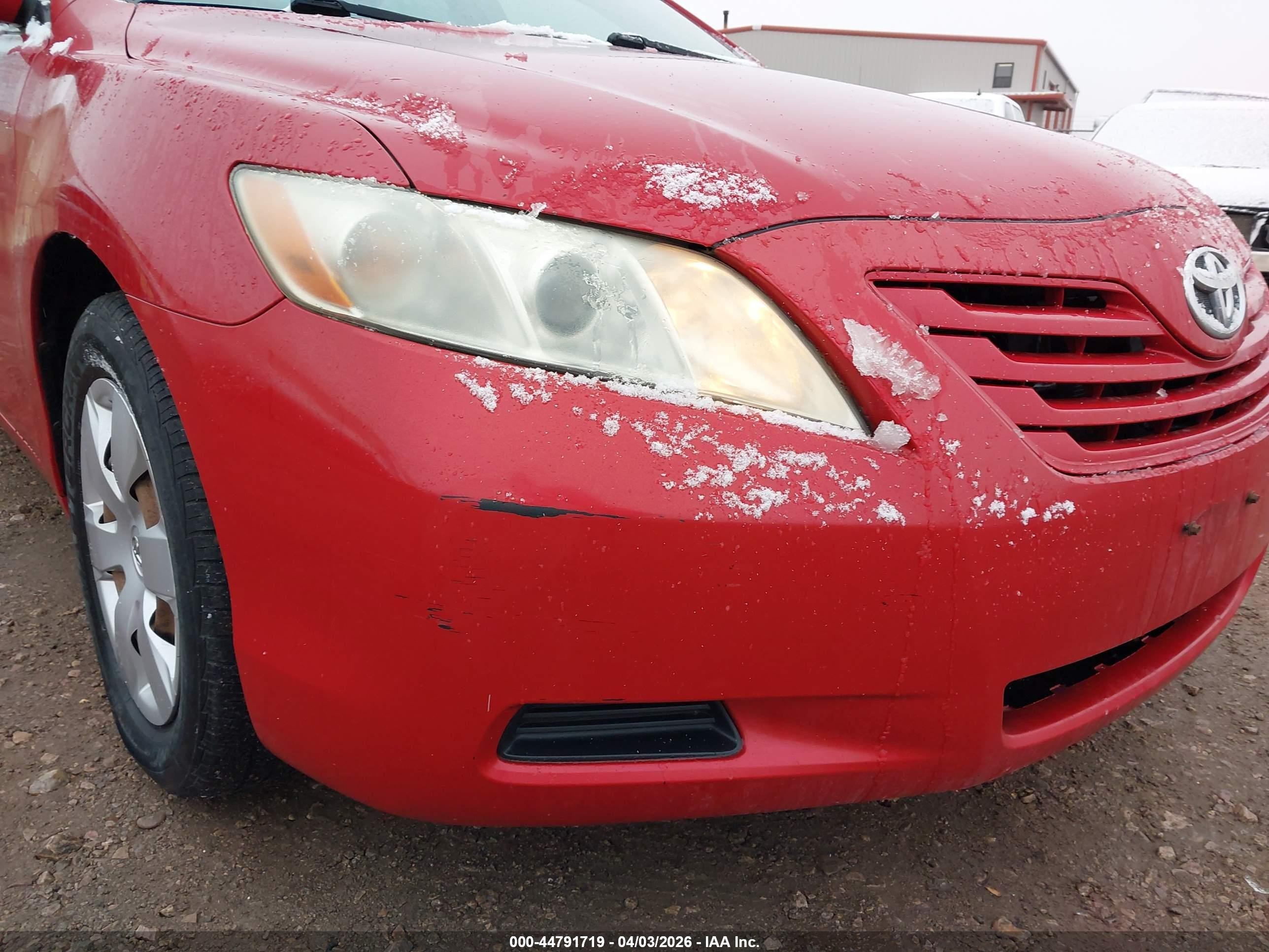 2009 Toyota Camry Le Red vin: 4T1BE46K79U355114