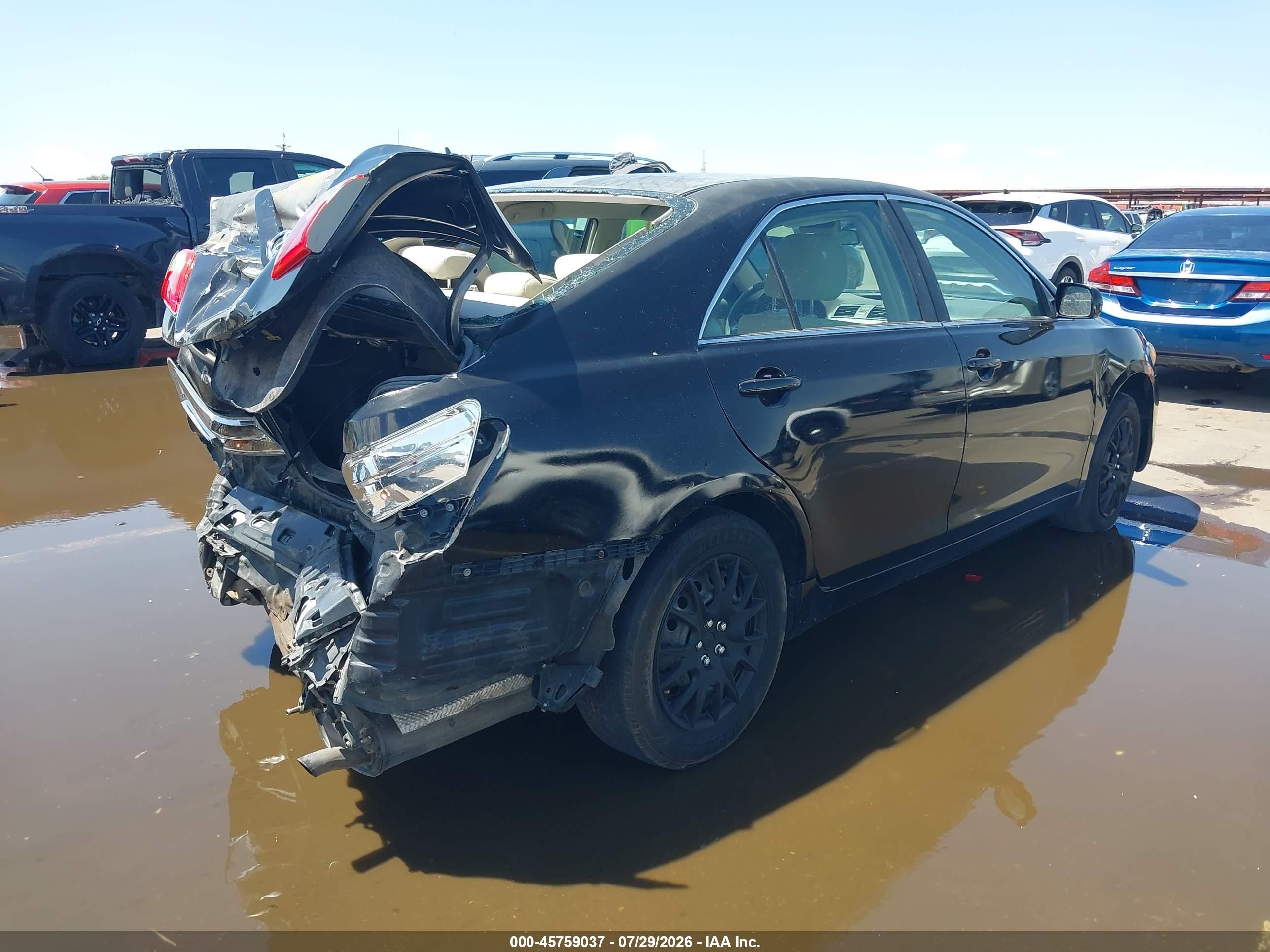 2009 Toyota Camry   Black vin: 4T1BE46K79U367702