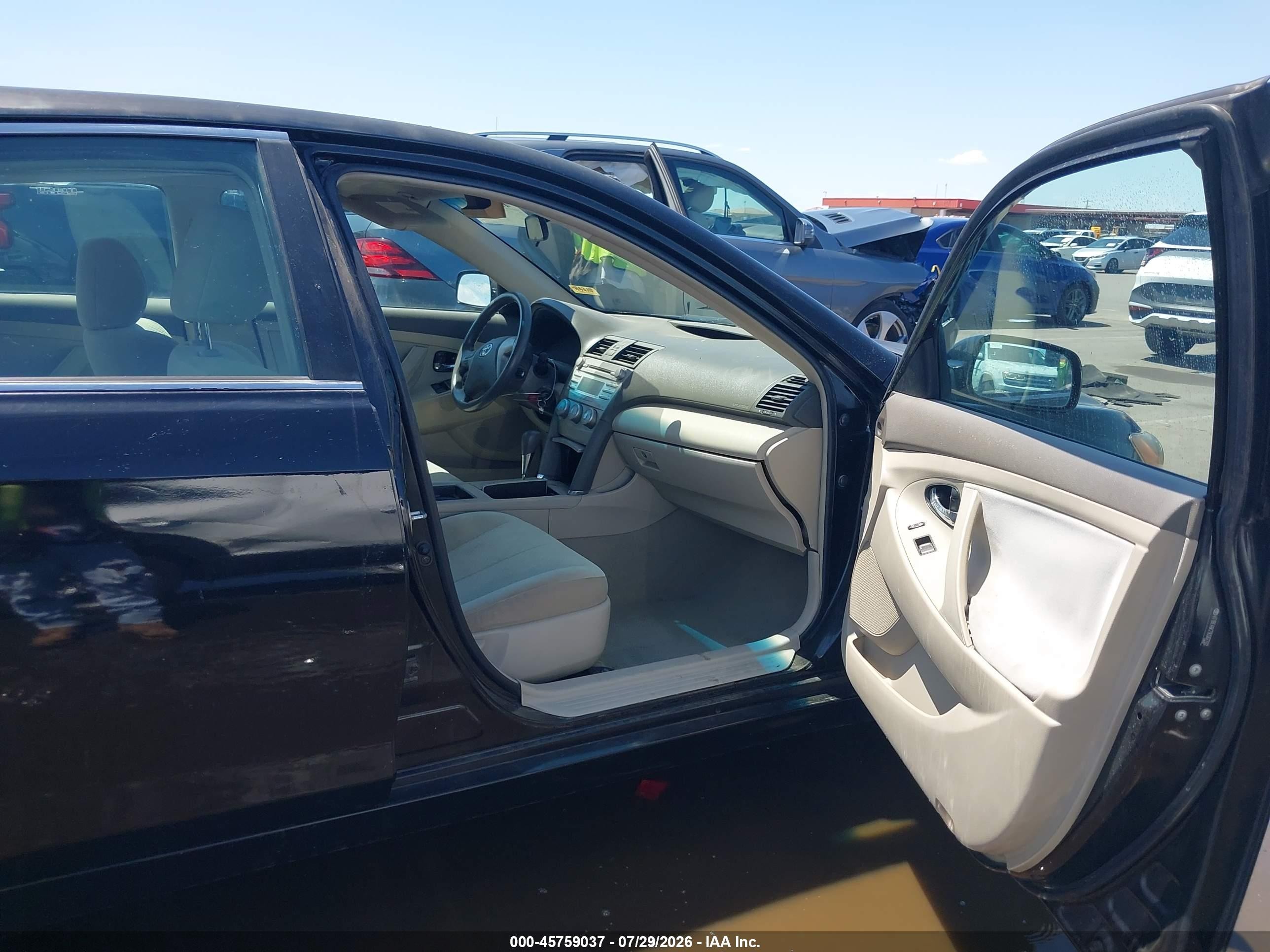 2009 Toyota Camry   Black vin: 4T1BE46K79U367702