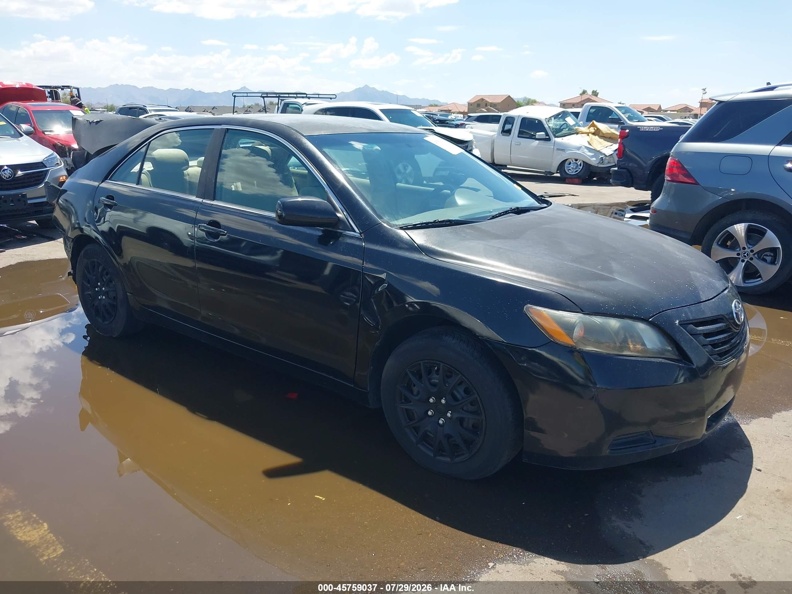 2009 Toyota Camry   Black vin: 4T1BE46K79U367702