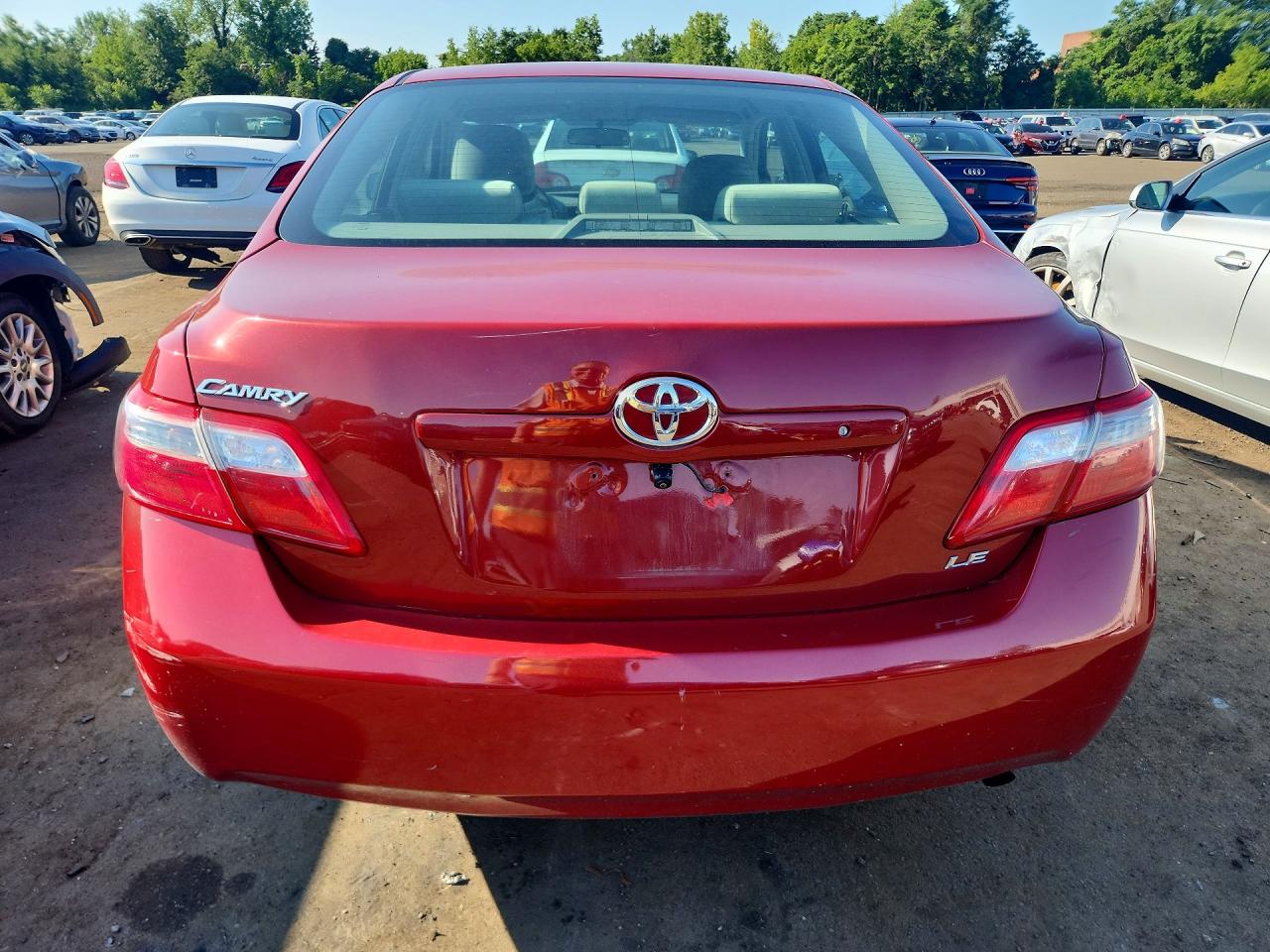 2009 Toyota Camry Le Red vin: 4T1BE46K79U370745