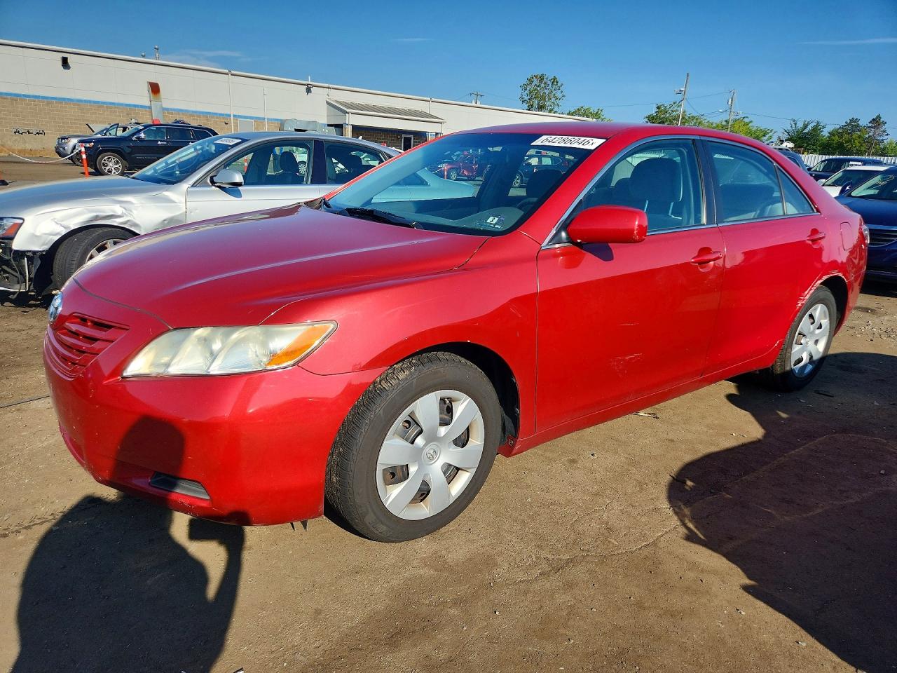2009 Toyota Camry Le Red vin: 4T1BE46K79U370745