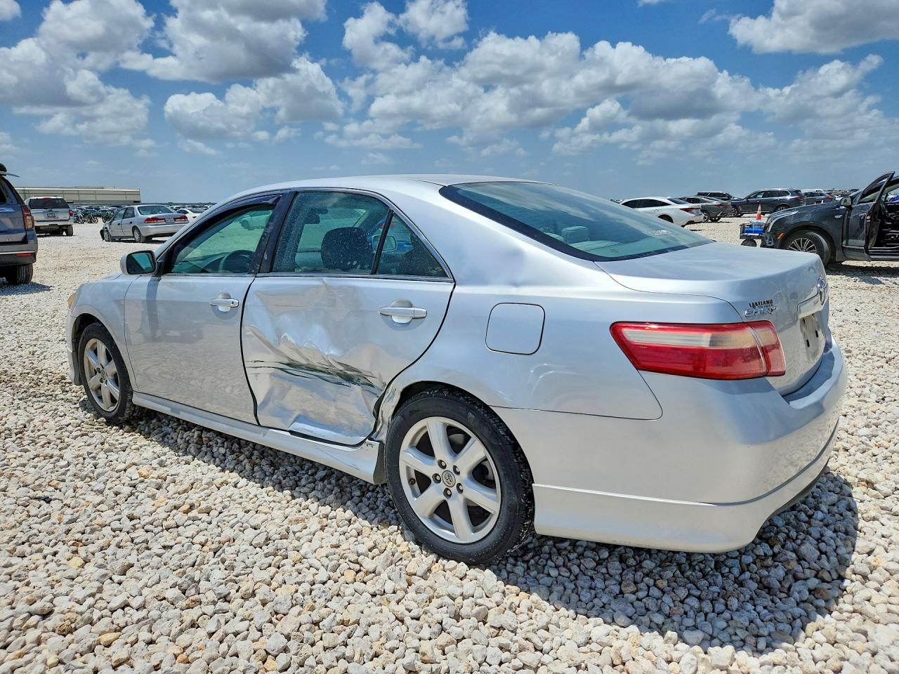 2009 Toyota Camry Se Silver vin: 4T1BE46K79U390154