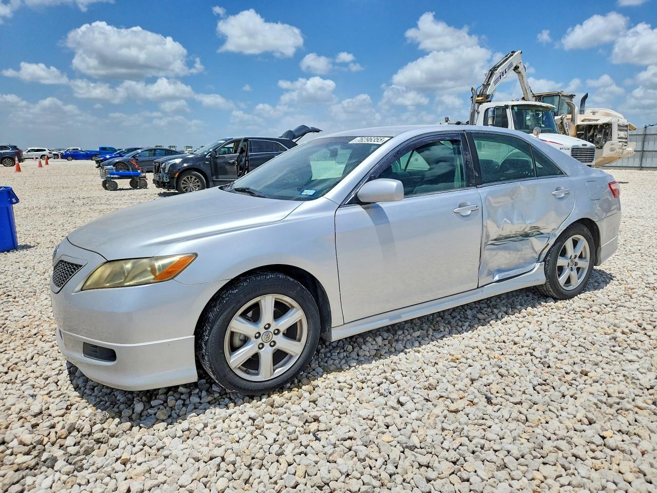 2009 Toyota Camry Se Silver vin: 4T1BE46K79U390154