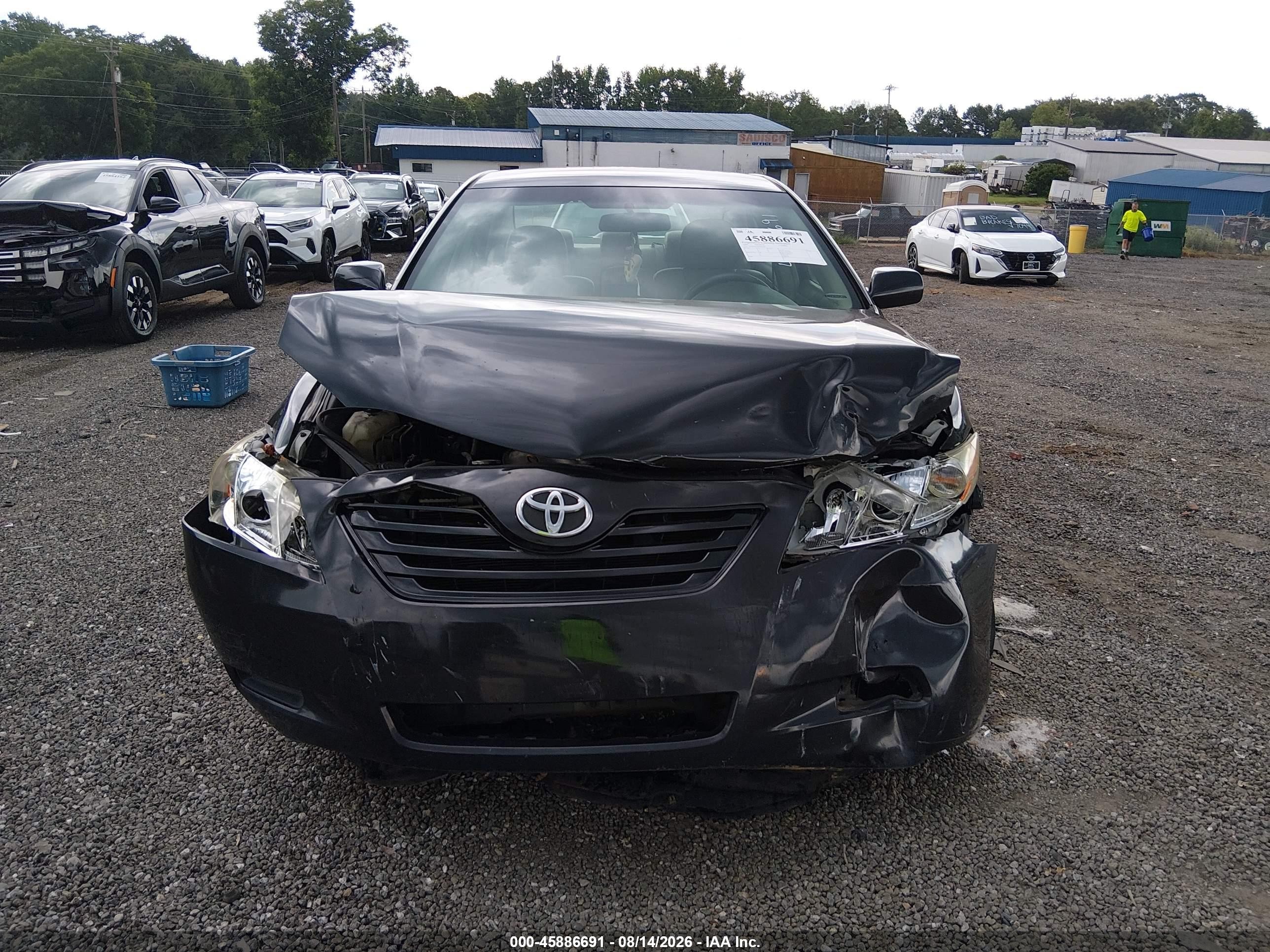 2009 Toyota Camry Le Black vin: 4T1BE46K79U391904