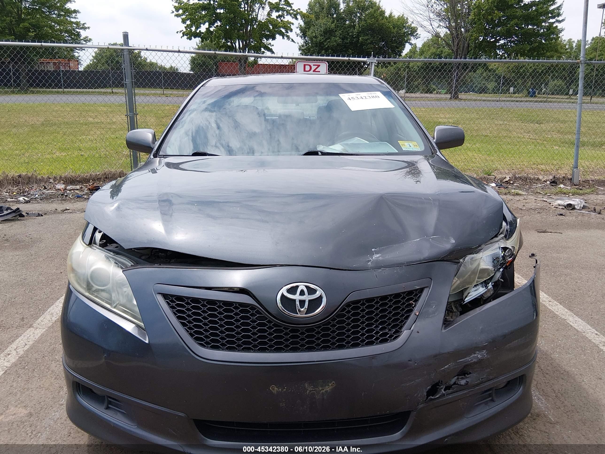 2009 Toyota Camry Se Gray vin: 4T1BE46K79U413576