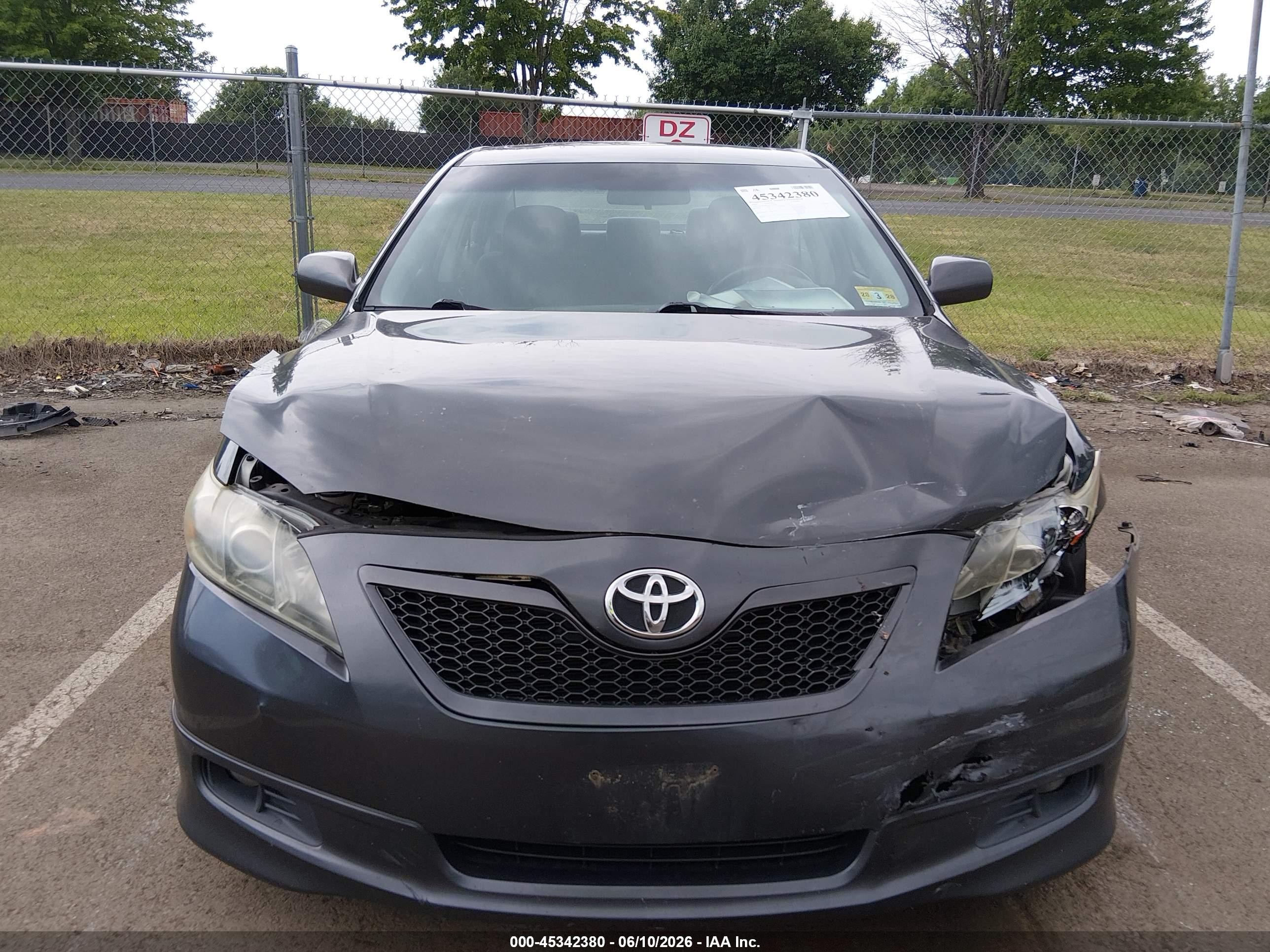 2009 Toyota Camry Se Gray vin: 4T1BE46K79U413576