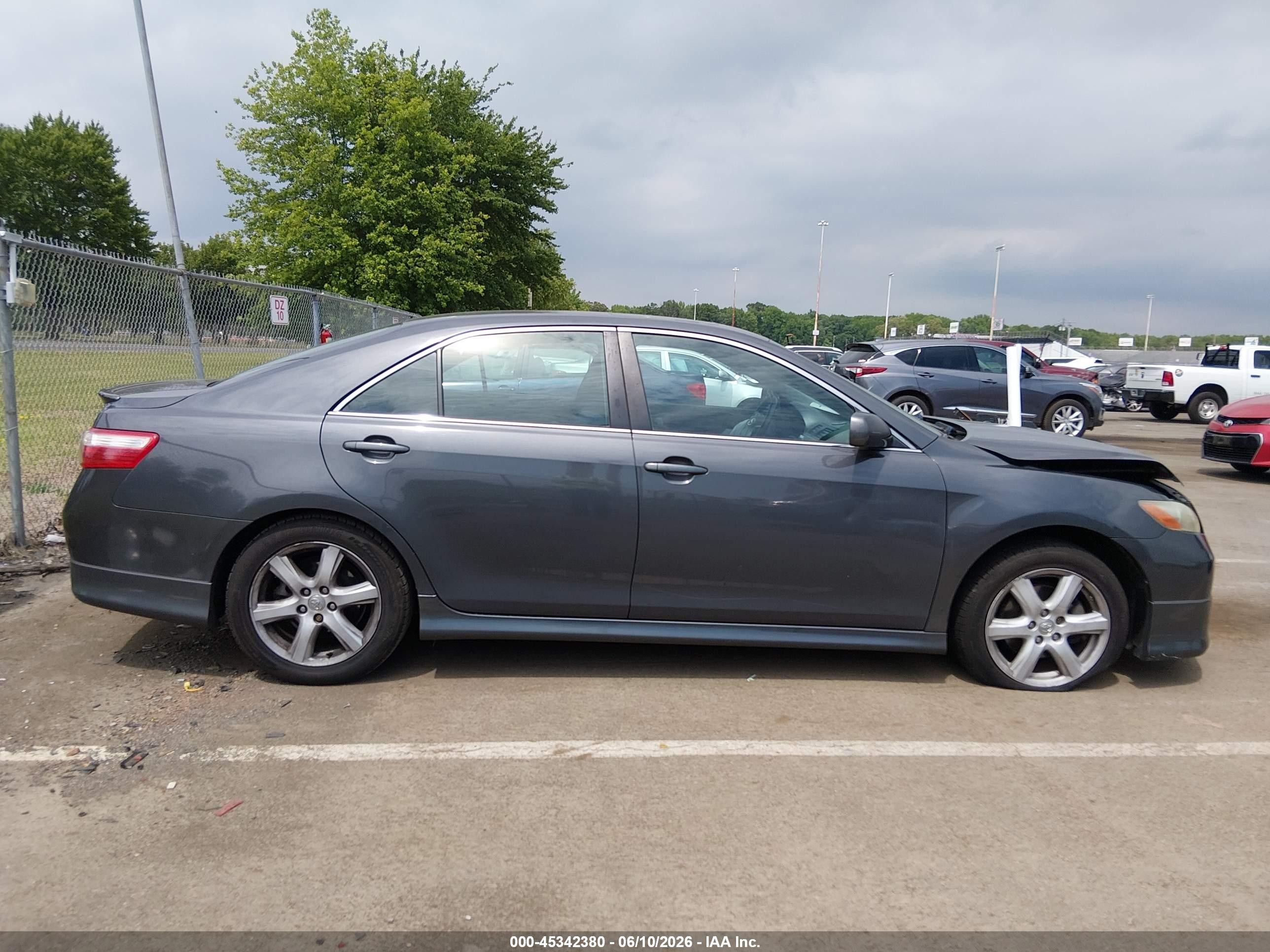 2009 Toyota Camry Se Gray vin: 4T1BE46K79U413576