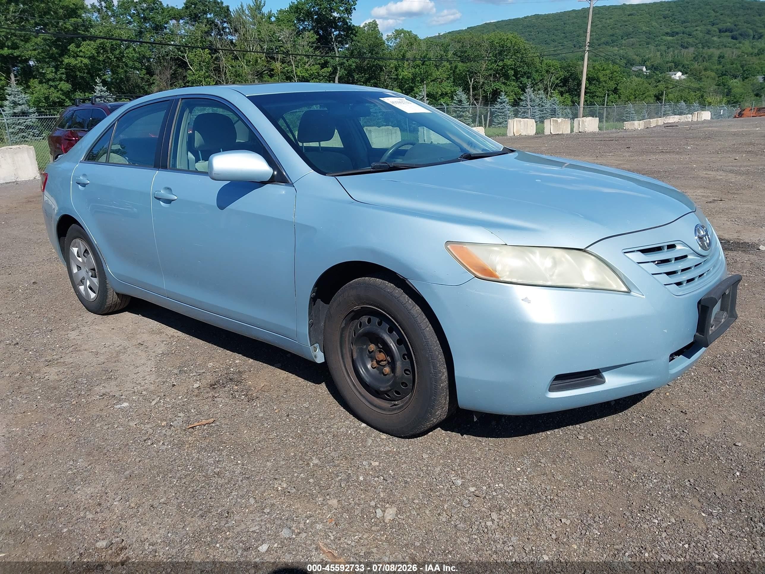 2009 Toyota Camry Le Light Blue vin: 4T1BE46K79U795981