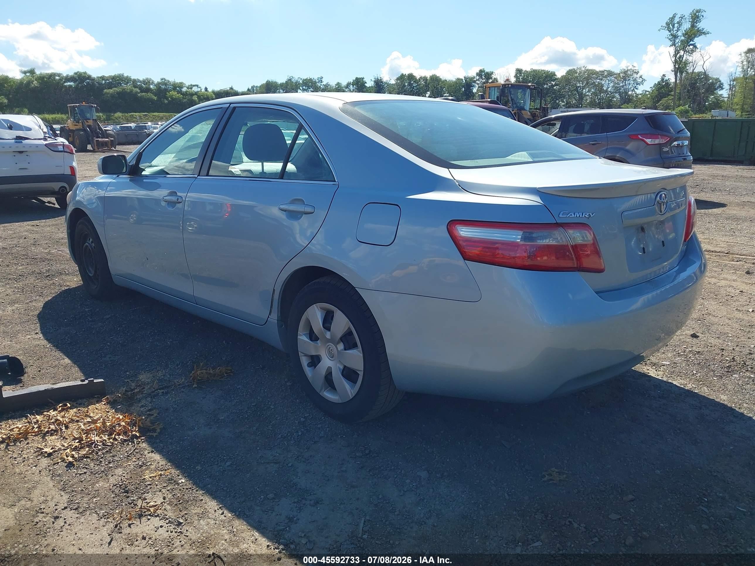 2009 Toyota Camry Le Light Blue vin: 4T1BE46K79U795981