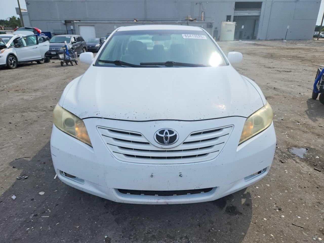 2009 Toyota Camry Le White vin: 4T1BE46K79U800225