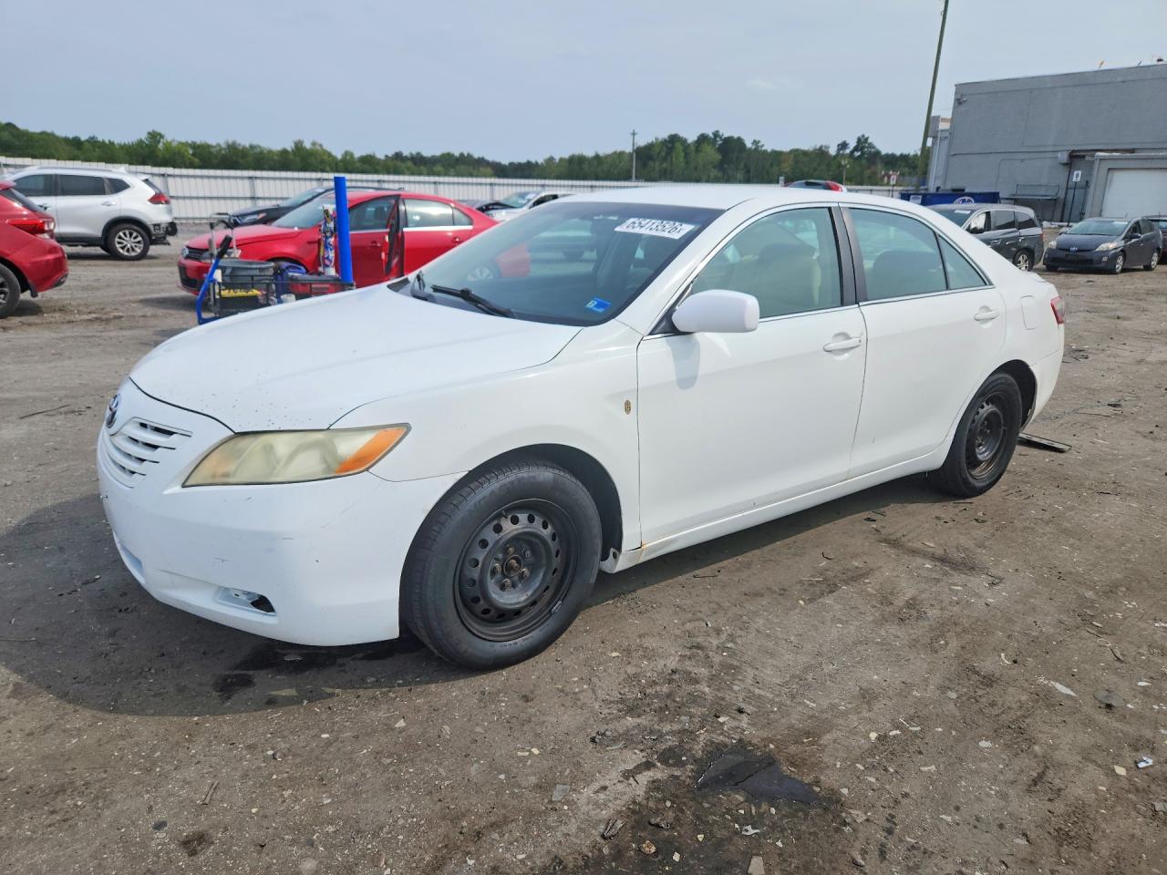 2009 Toyota Camry Le White vin: 4T1BE46K79U800225