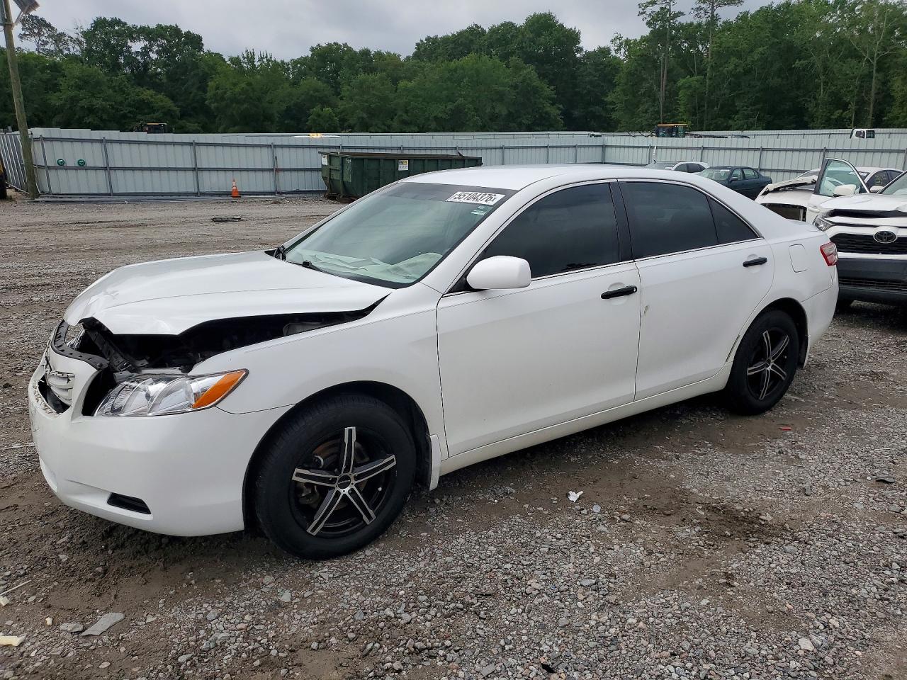 2009 Toyota Camry Le White vin: 4T1BE46K79U805053