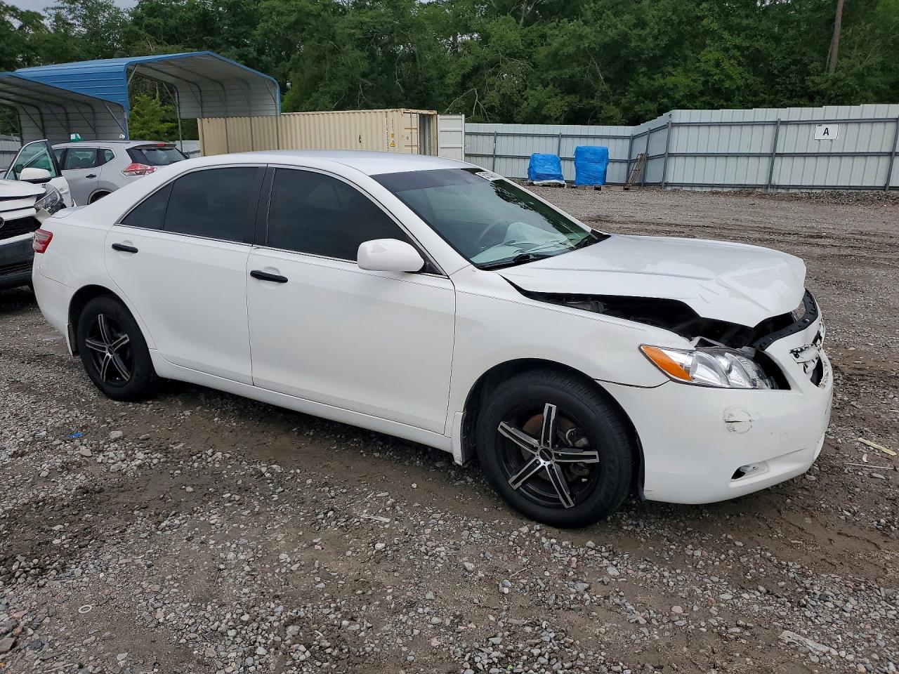 2009 Toyota Camry Le White vin: 4T1BE46K79U805053