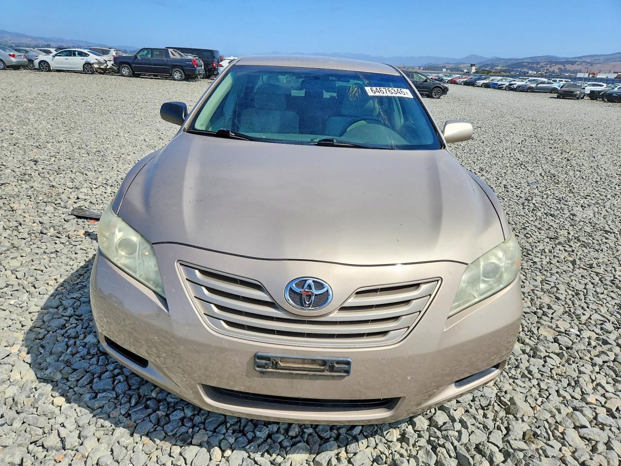 2009 Toyota Camry Le Желто-коричневый vin: 4T1BE46K79U808468
