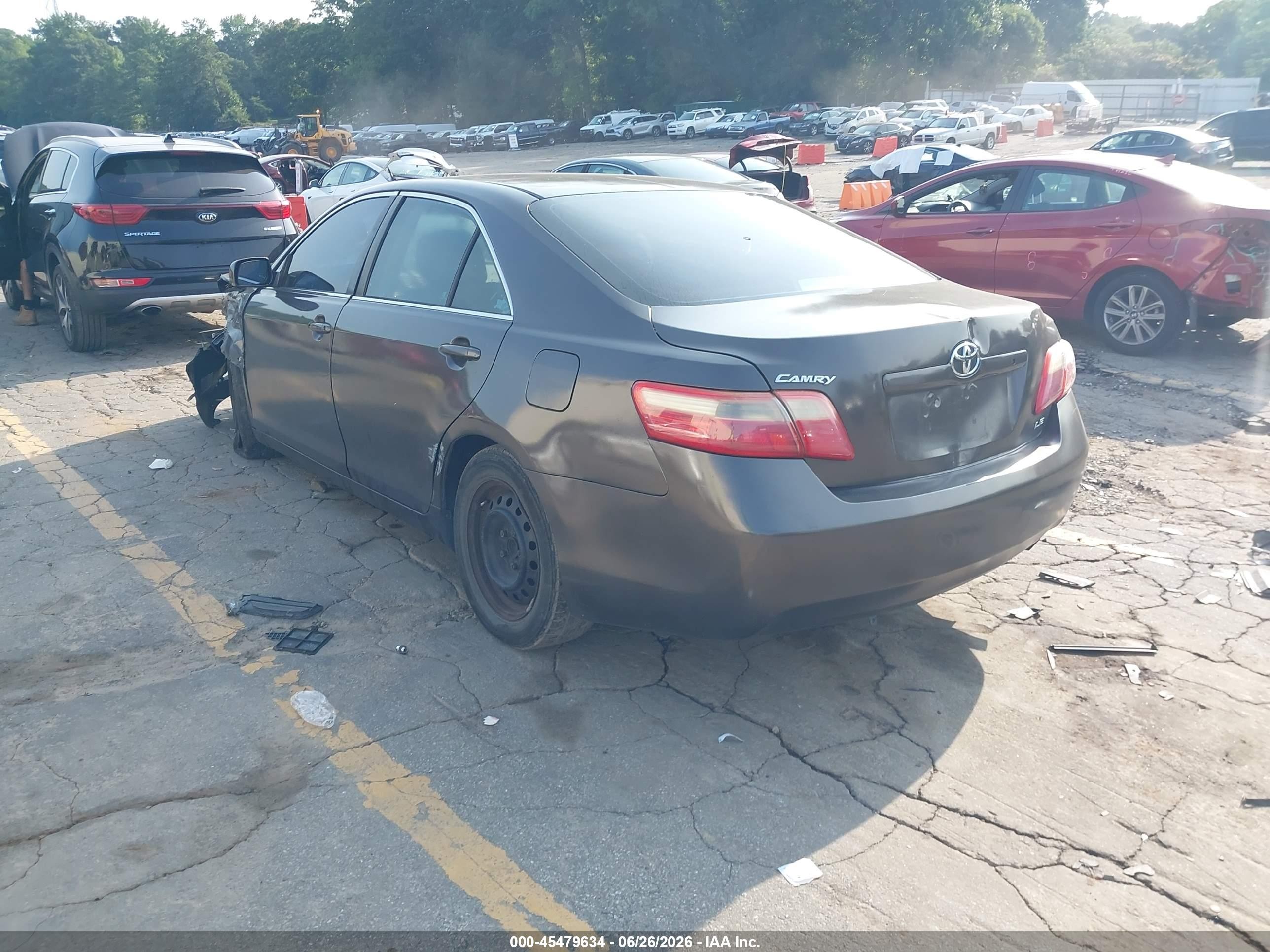 2009 Toyota Camry Le Gray vin: 4T1BE46K79U821916