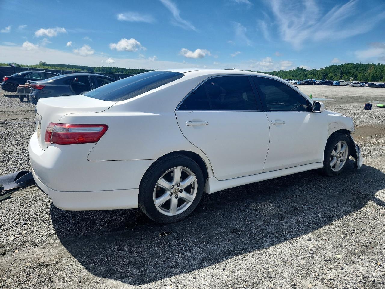 2009 Toyota Camry Se White vin: 4T1BE46K79U884966
