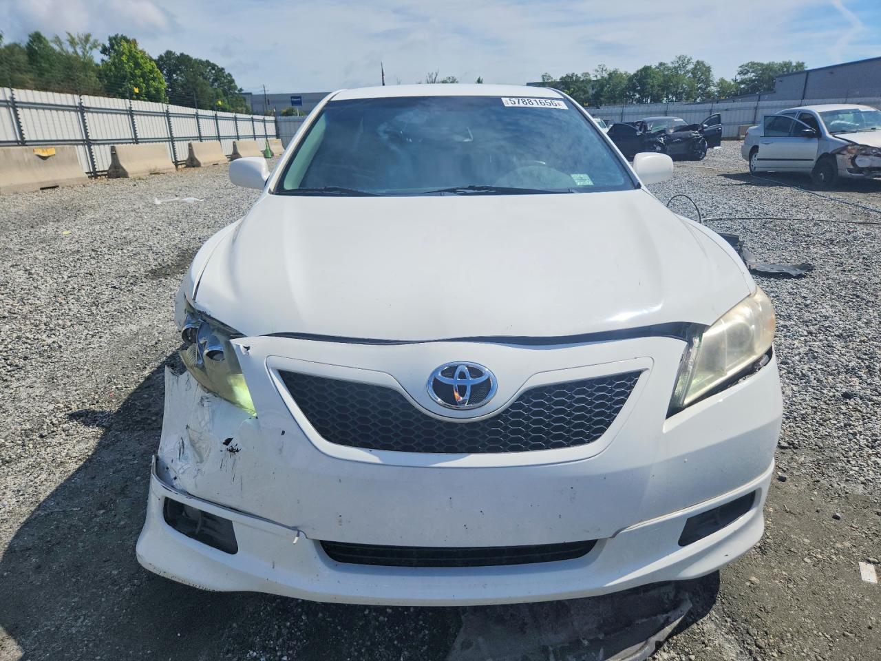2009 Toyota Camry Se White vin: 4T1BE46K79U884966