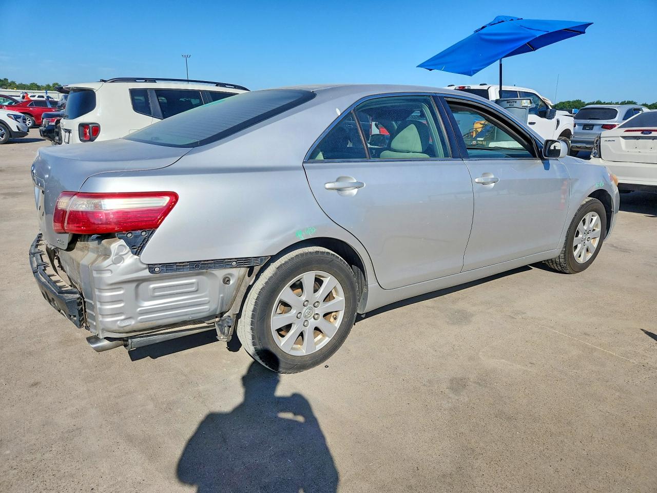 2009 Toyota Camry Xle Silver vin: 4T1BE46K79U885695