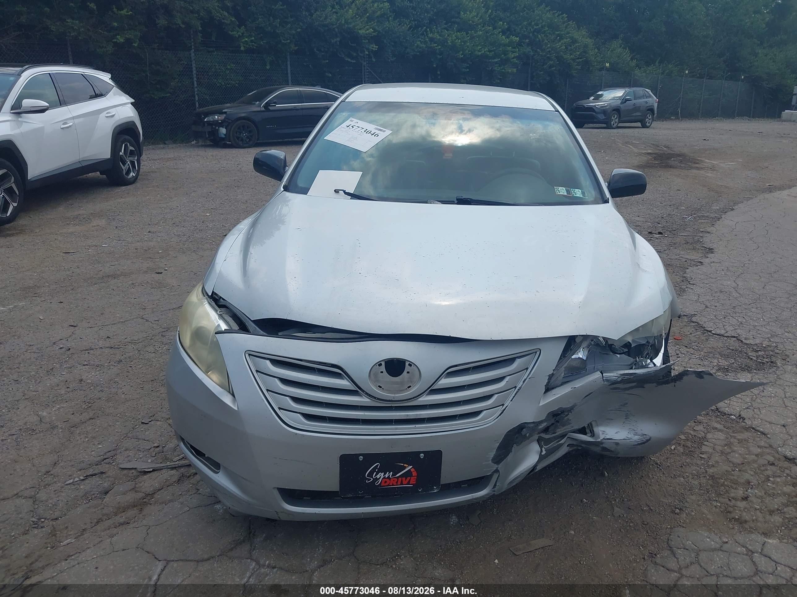 2009 Toyota Camry Le Silver vin: 4T1BE46K79U893666