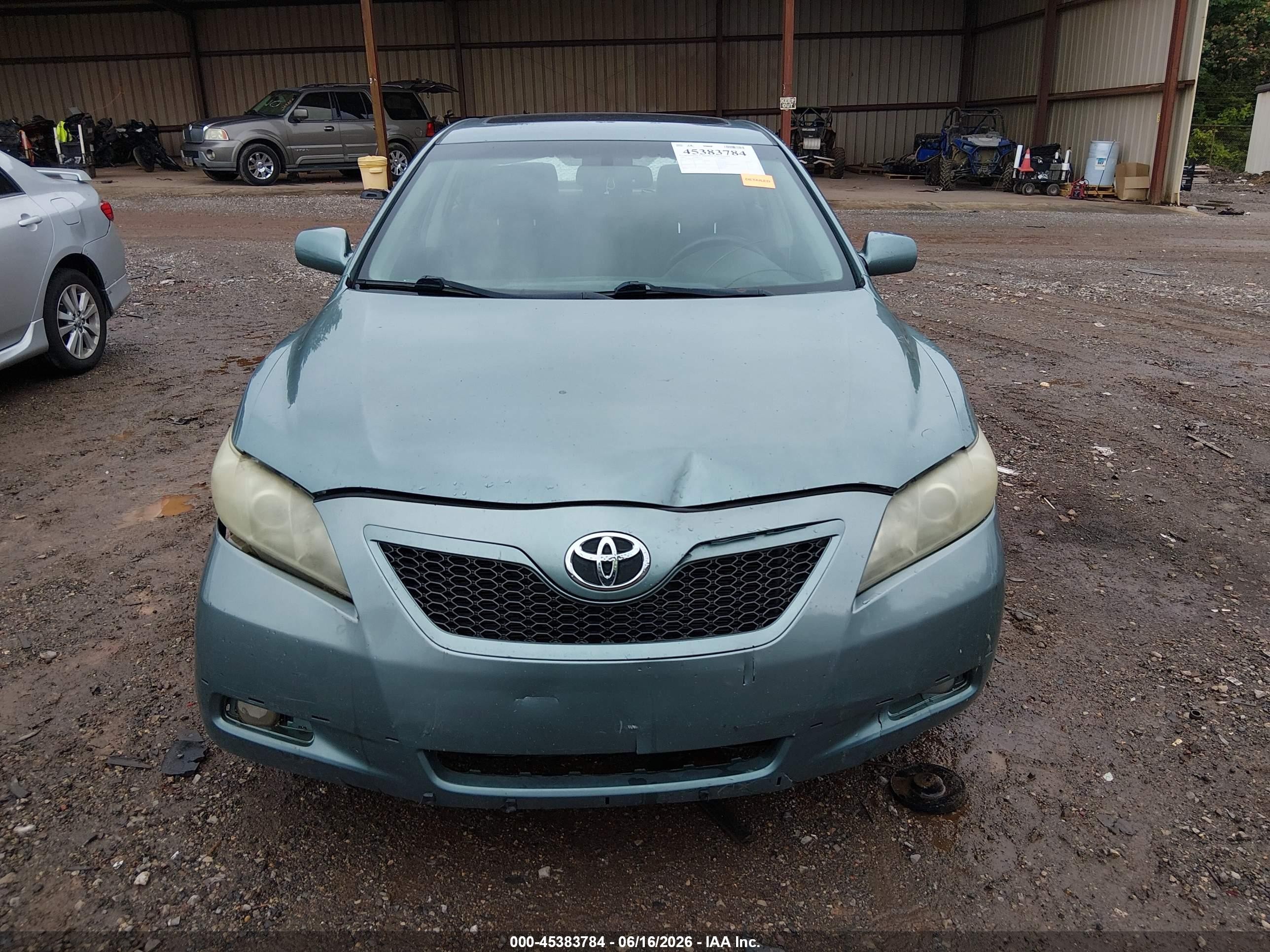 2009 Toyota Camry Se Light Blue vin: 4T1BE46K79U912250