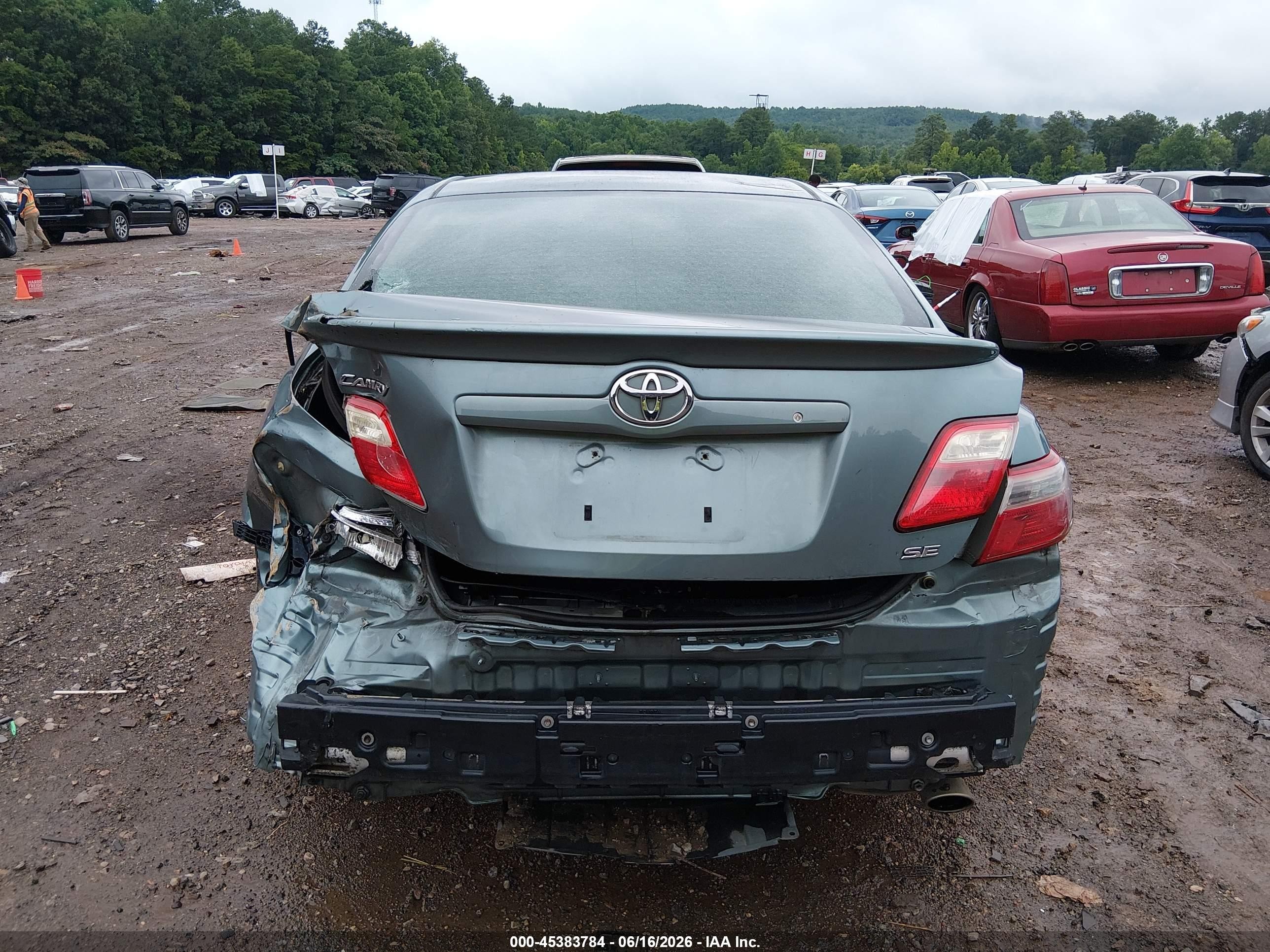 2009 Toyota Camry Se Light Blue vin: 4T1BE46K79U912250