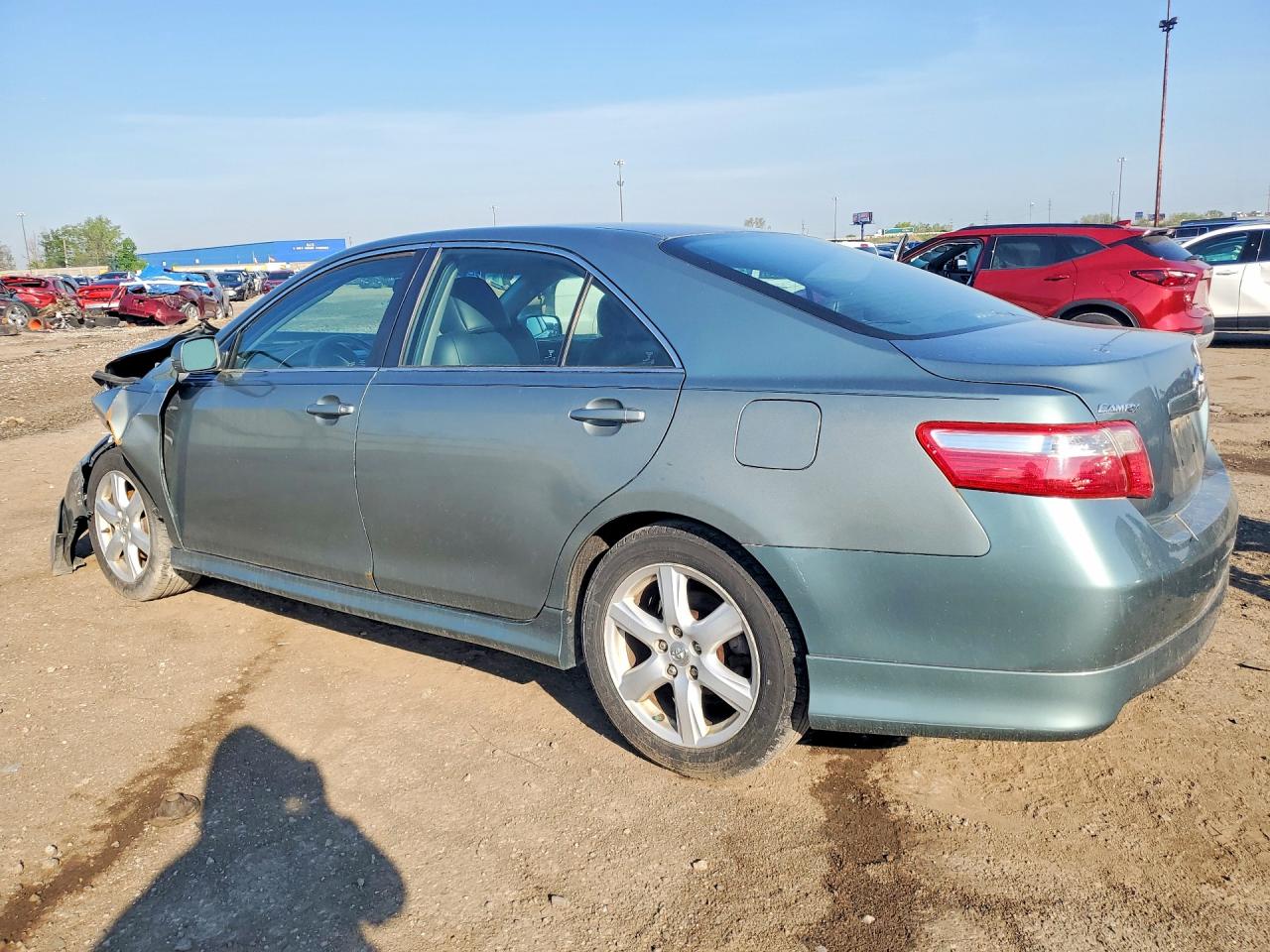 2009 Toyota Camry Se Green vin: 4T1BE46K79U913673