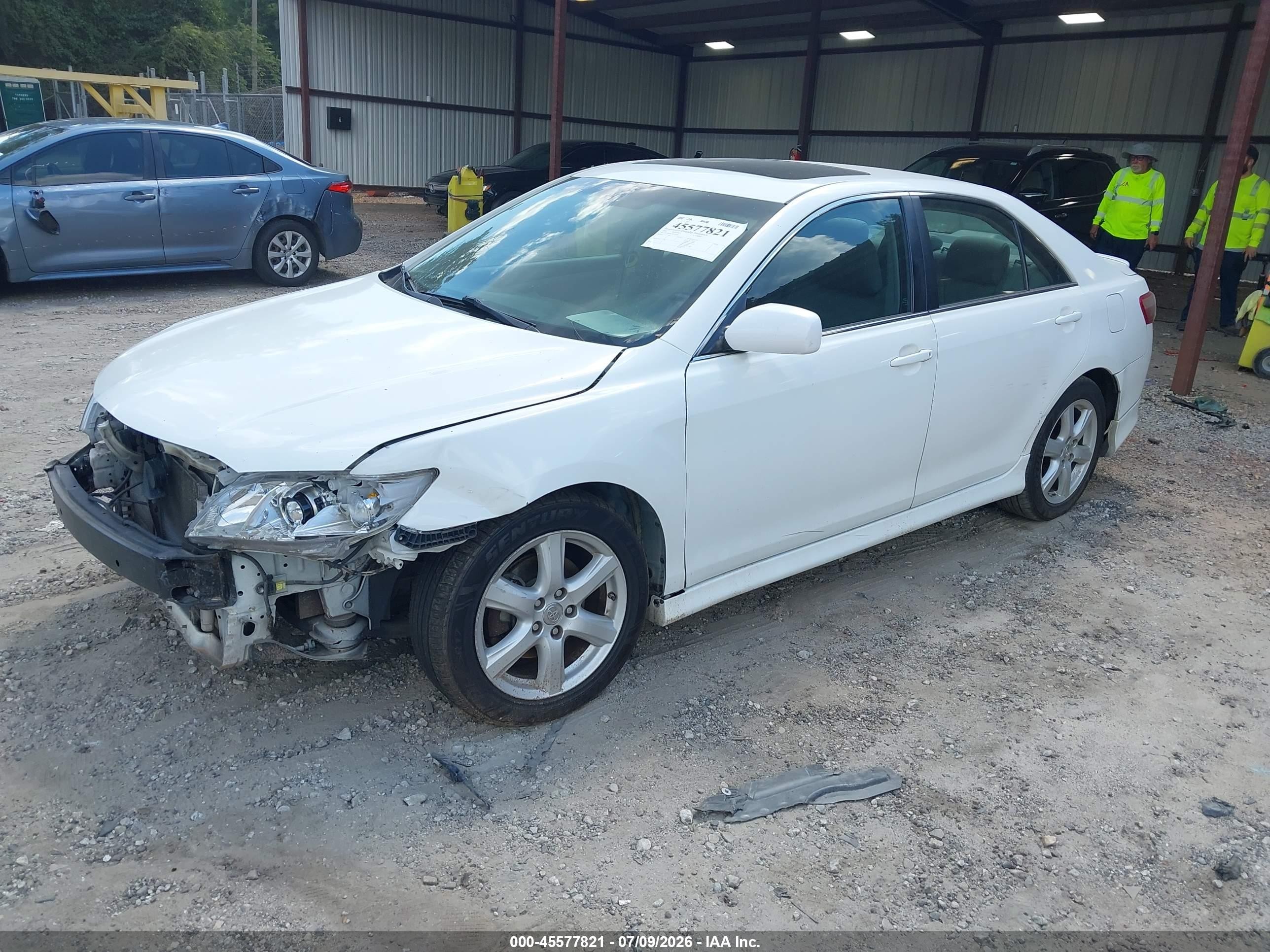 2009 Toyota Camry Se White vin: 4T1BE46K79U920381