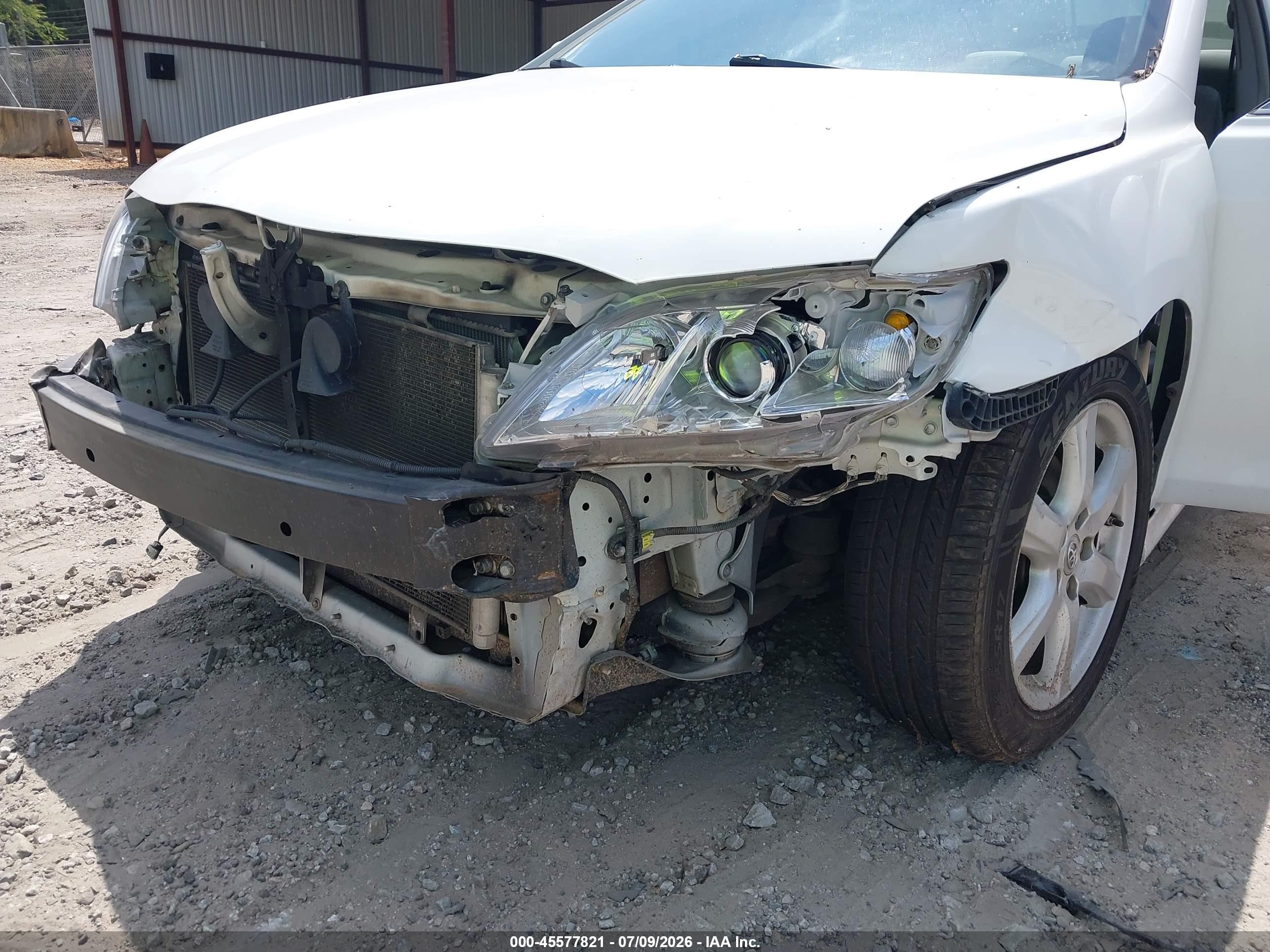 2009 Toyota Camry Se White vin: 4T1BE46K79U920381