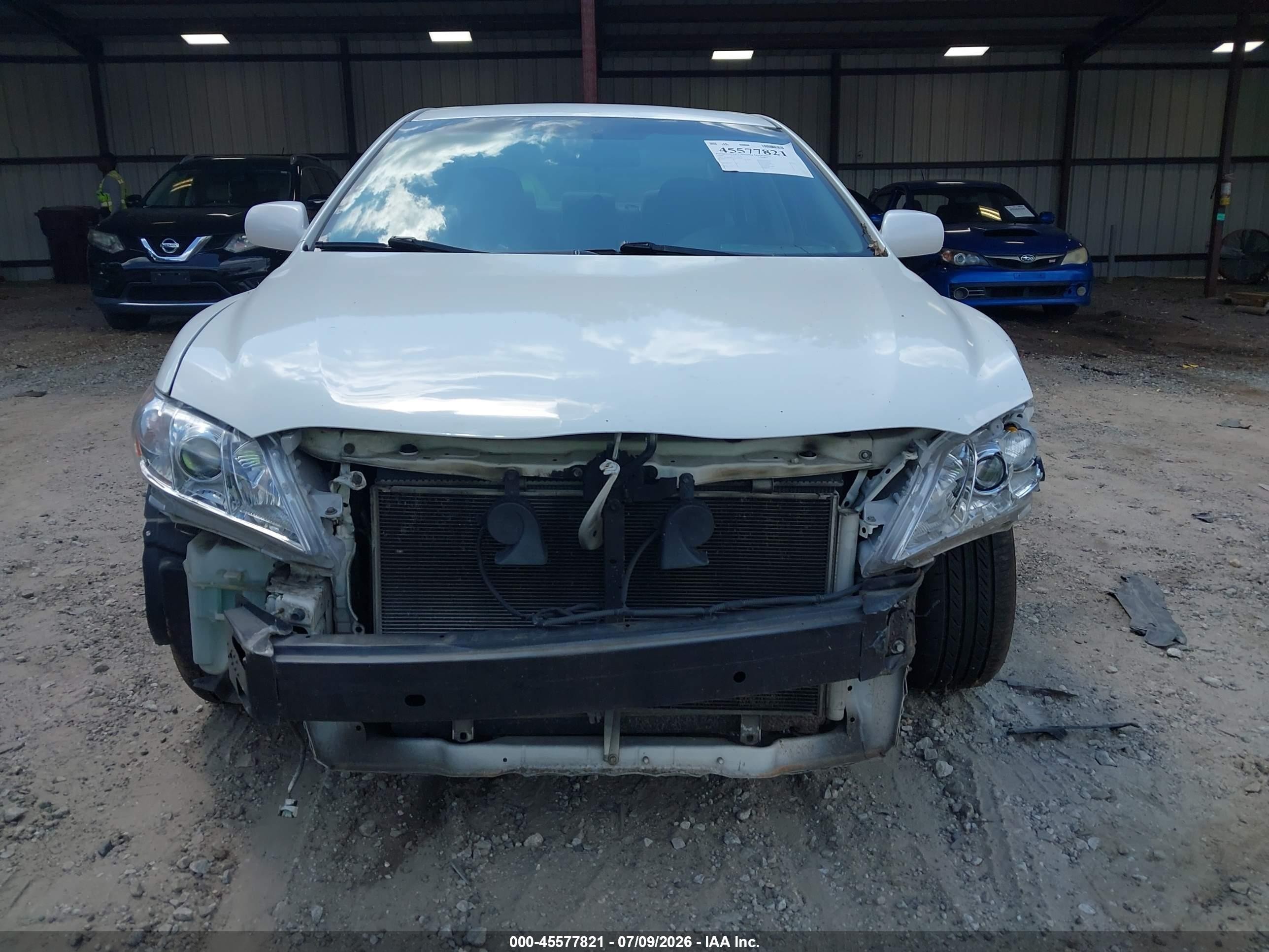 2009 Toyota Camry Se White vin: 4T1BE46K79U920381