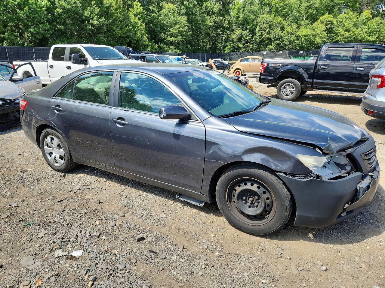 2007 Toyota Camry Le Gray vin: 4T1BE46K87U011630