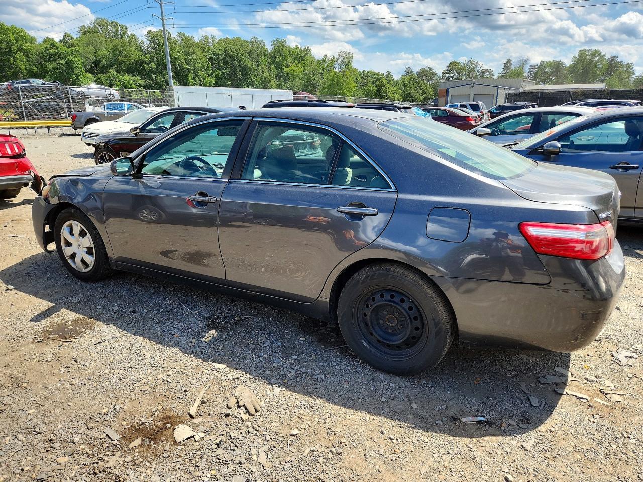 2007 Toyota Camry Le Gray vin: 4T1BE46K87U011630