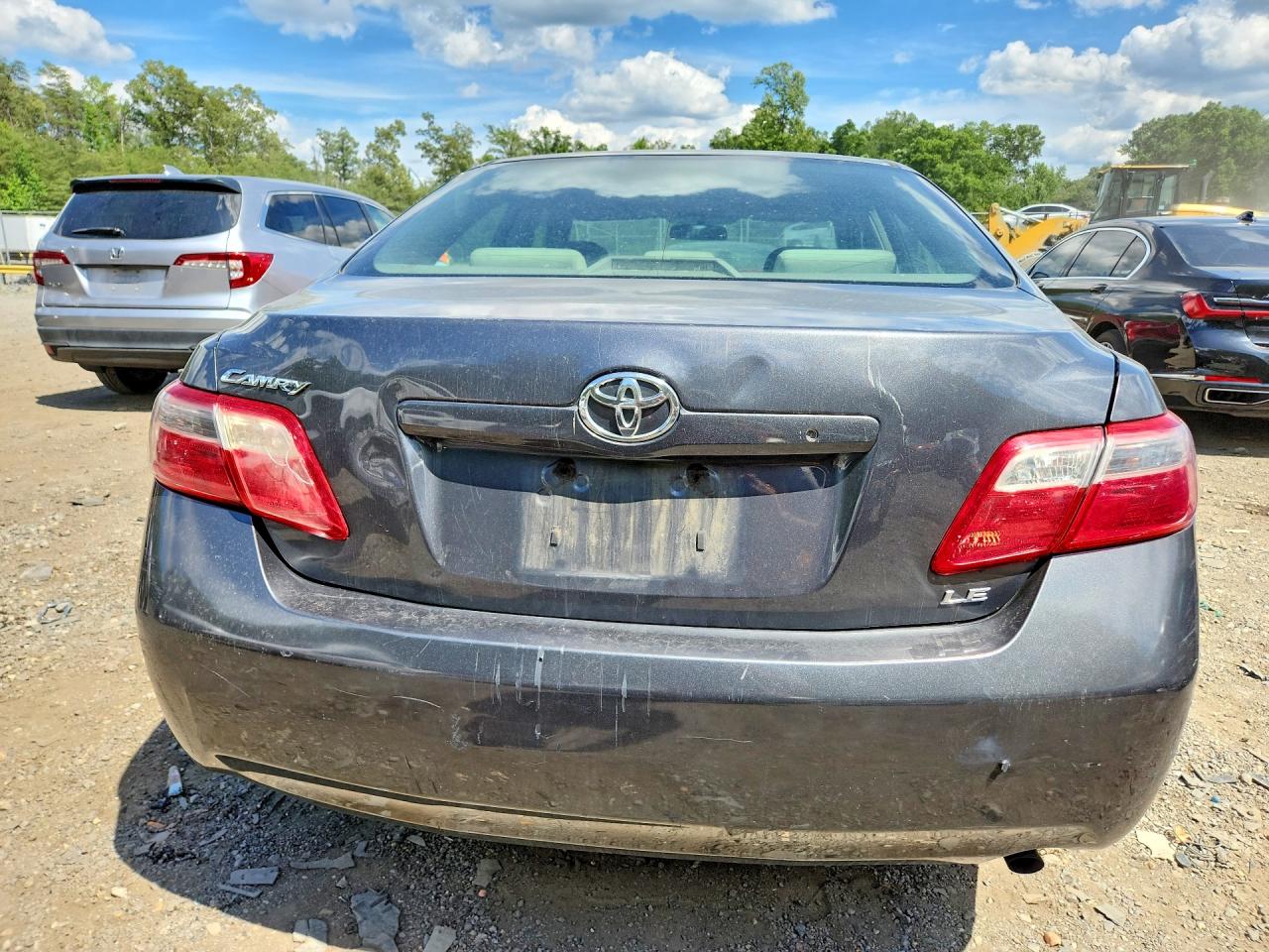 2007 Toyota Camry Le Gray vin: 4T1BE46K87U011630