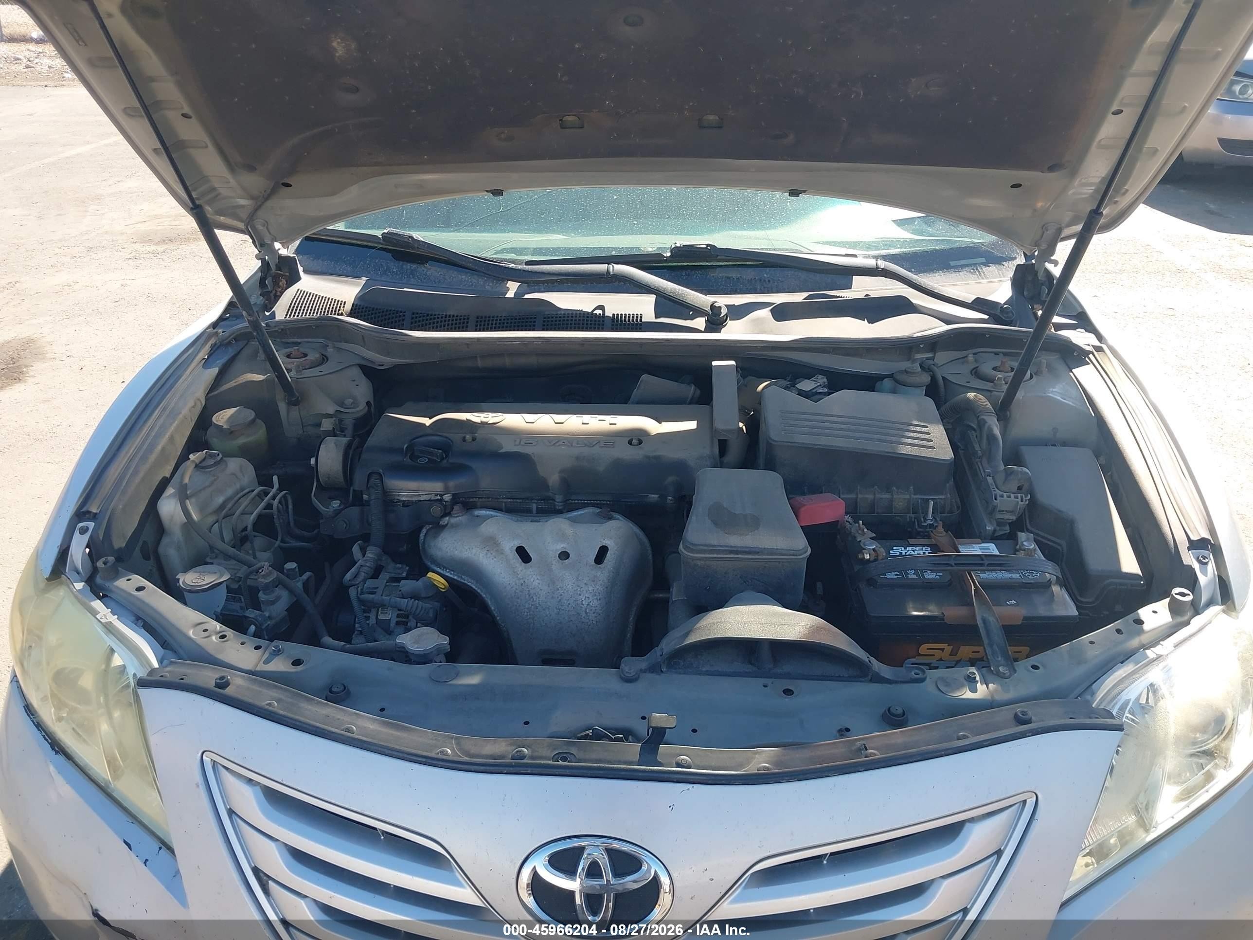 2007 Toyota Camry Le Silver vin: 4T1BE46K87U013460