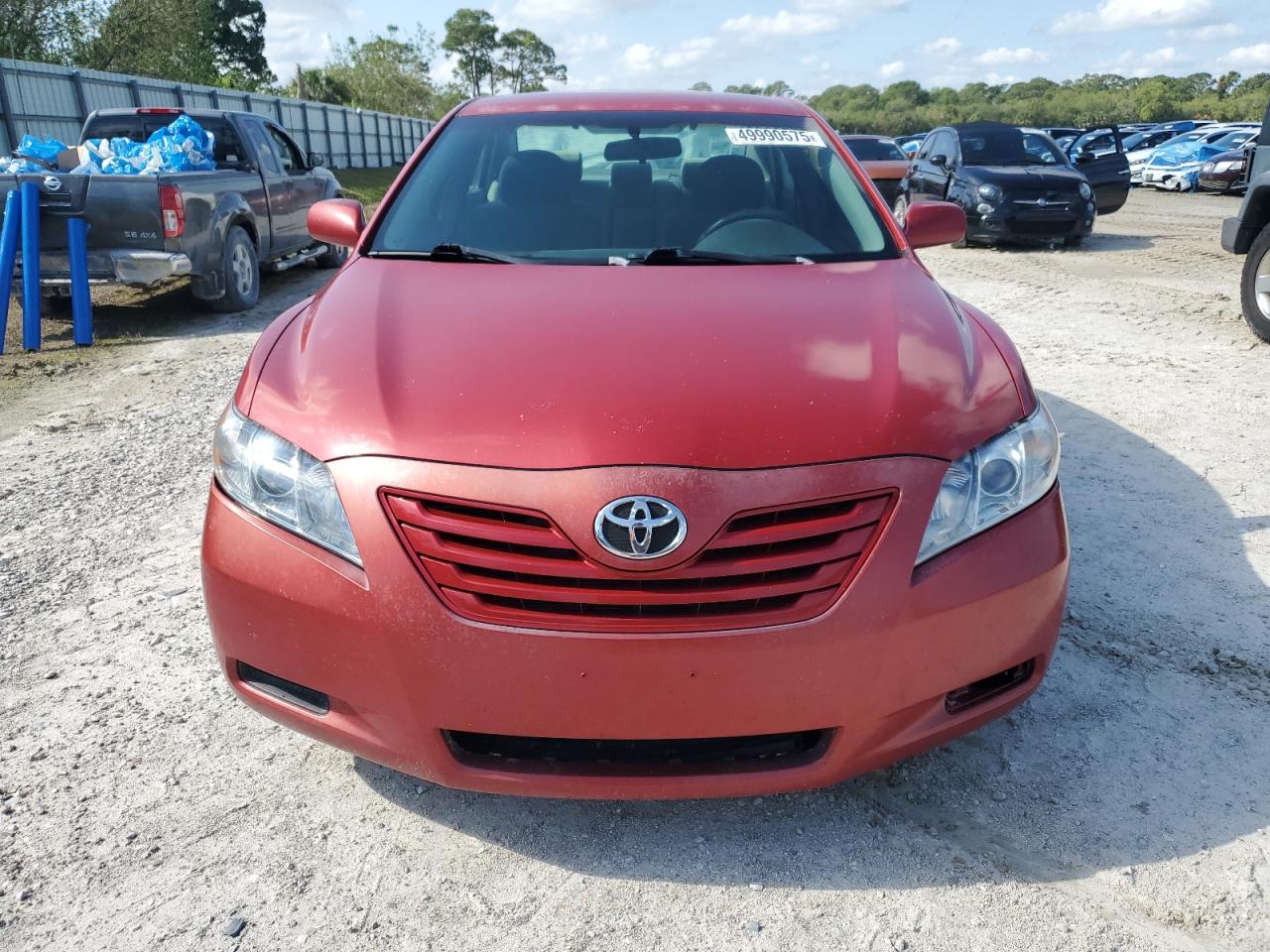 2007 Toyota Camry Ce Красный vin: 4T1BE46K87U019145