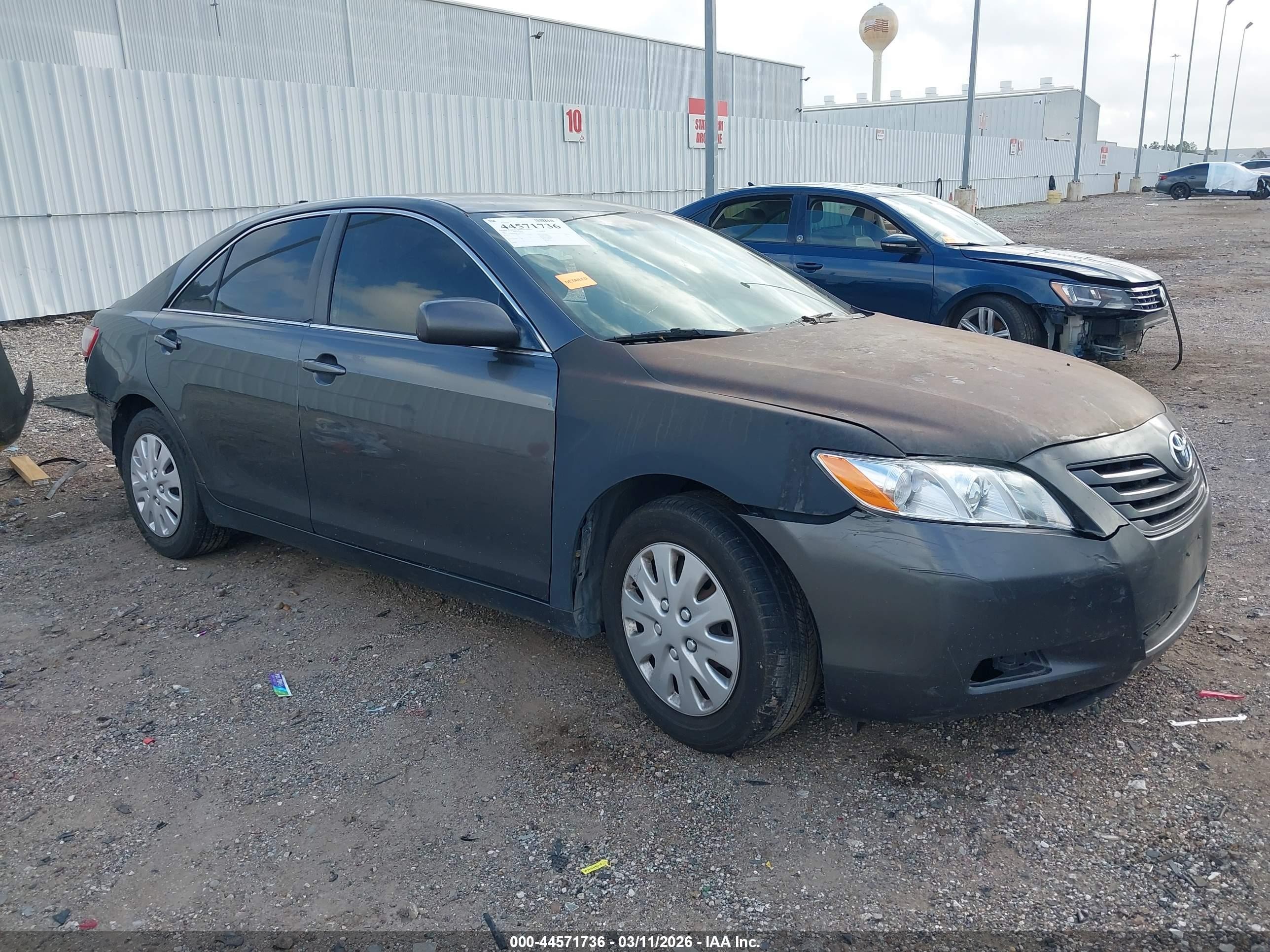 2007 Toyota Camry Le Gray vin: 4T1BE46K87U024684