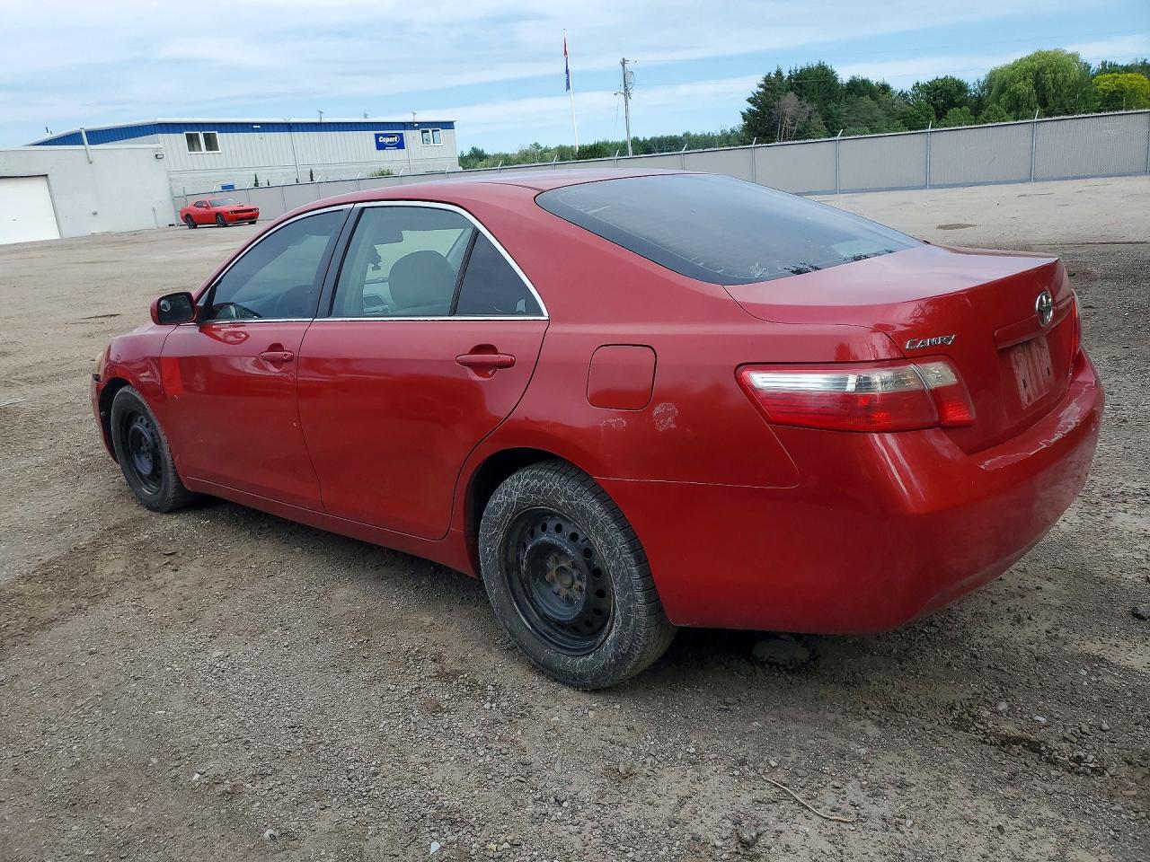 2007 Toyota Camry Red vin: 4T1BE46K87U064828