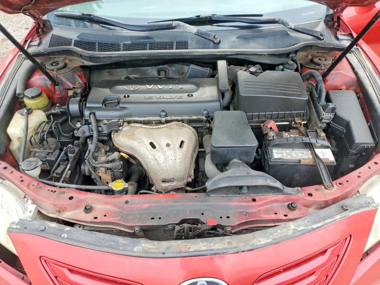 2007 Toyota Camry Red vin: 4T1BE46K87U064828