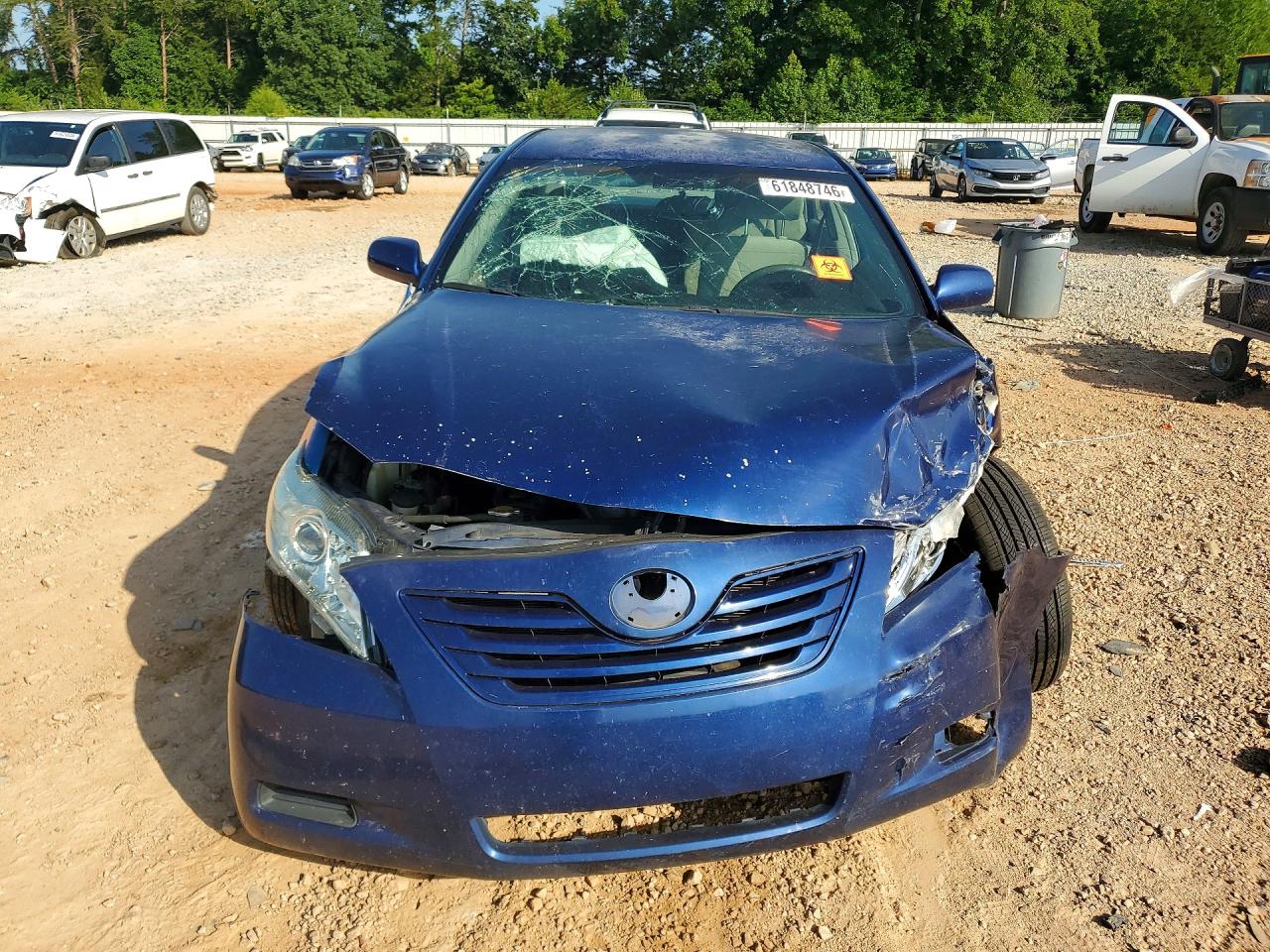 2007 Toyota Camry Le Blue vin: 4T1BE46K87U075067