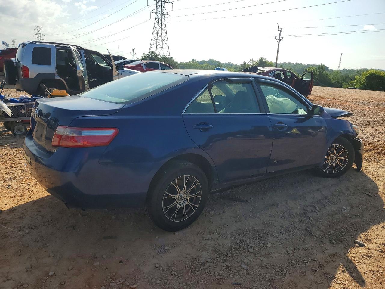 2007 Toyota Camry Le Blue vin: 4T1BE46K87U075067