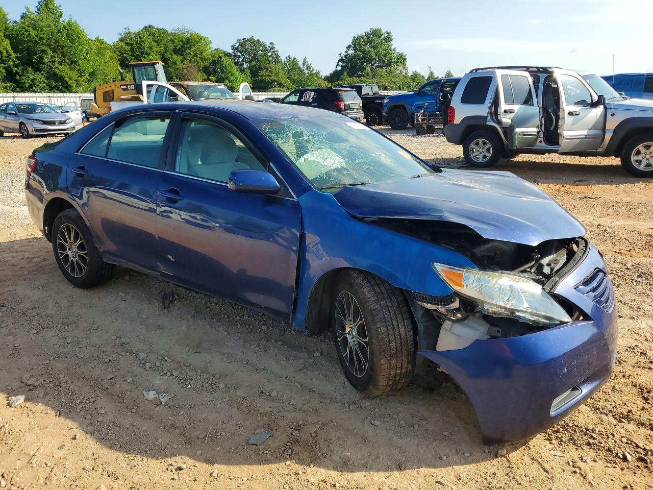 2007 Toyota Camry Le Blue vin: 4T1BE46K87U075067