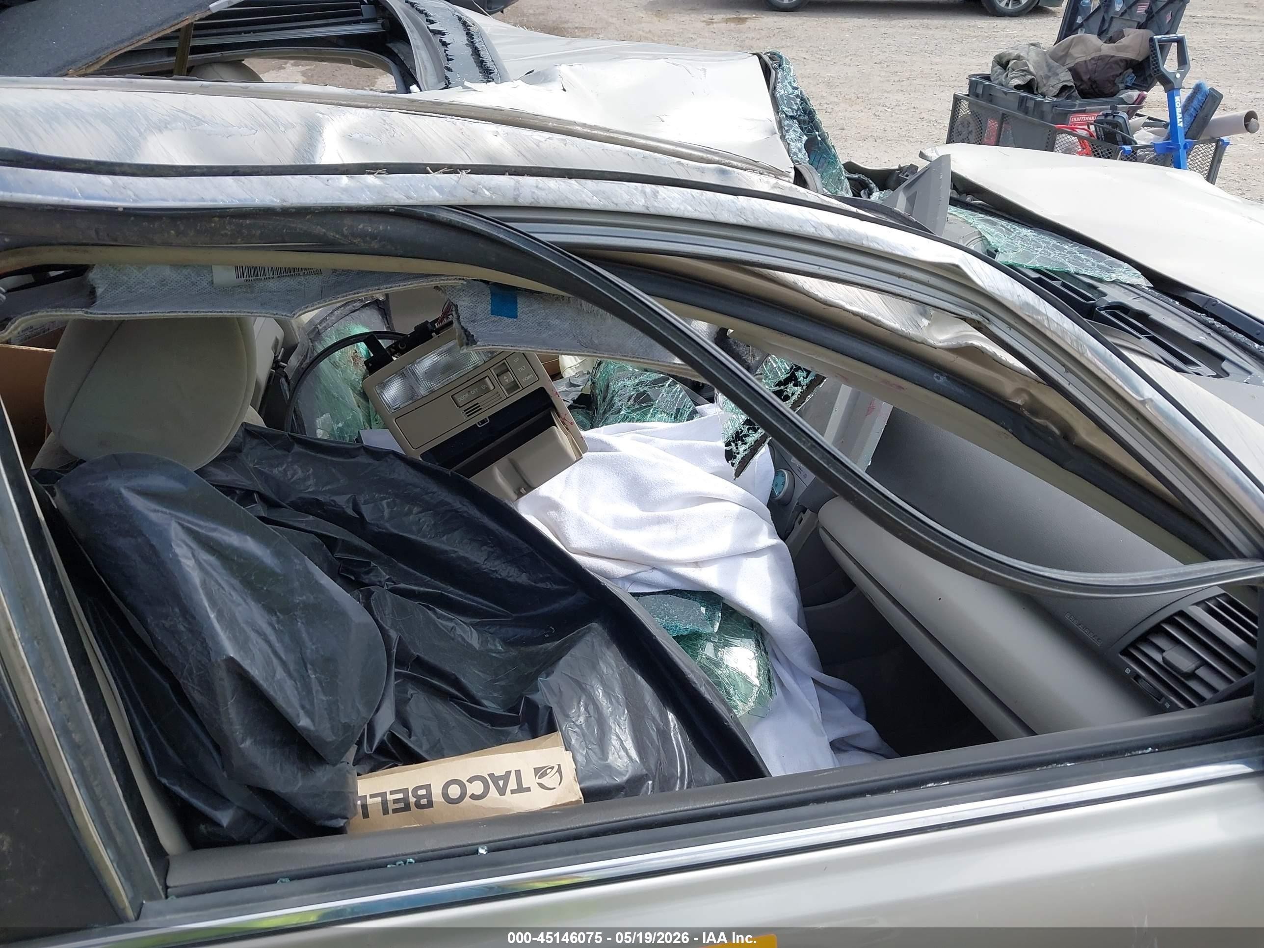 2007 Toyota Camry Le Золотой vin: 4T1BE46K87U081130