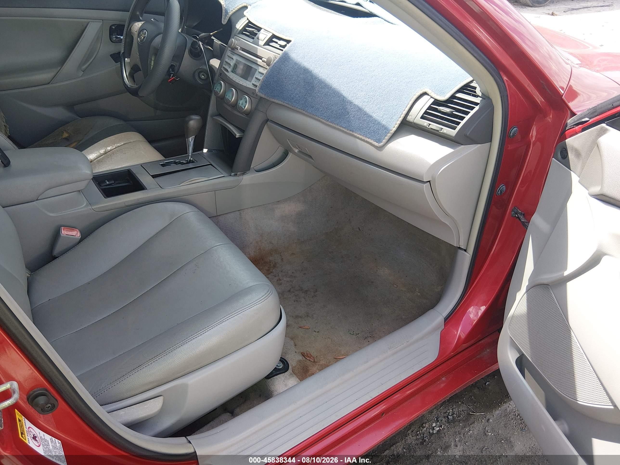 2007 Toyota Camry Le Red vin: 4T1BE46K87U094380