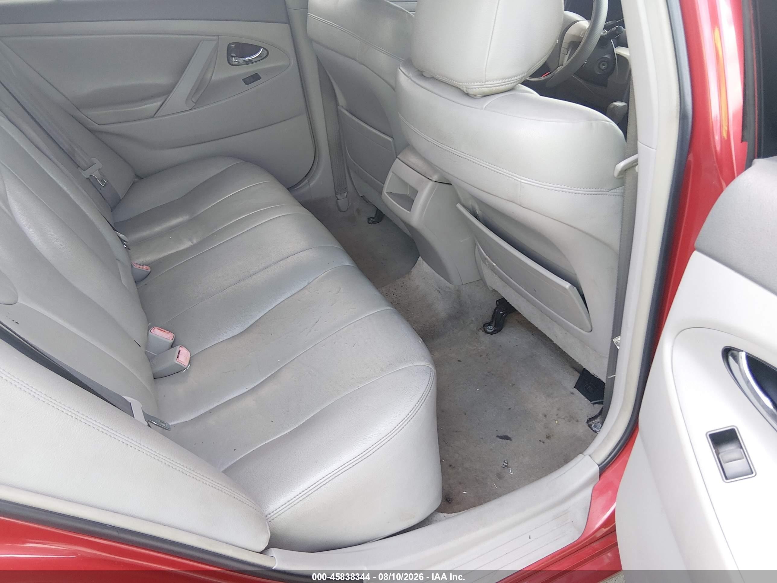 2007 Toyota Camry Le Red vin: 4T1BE46K87U094380
