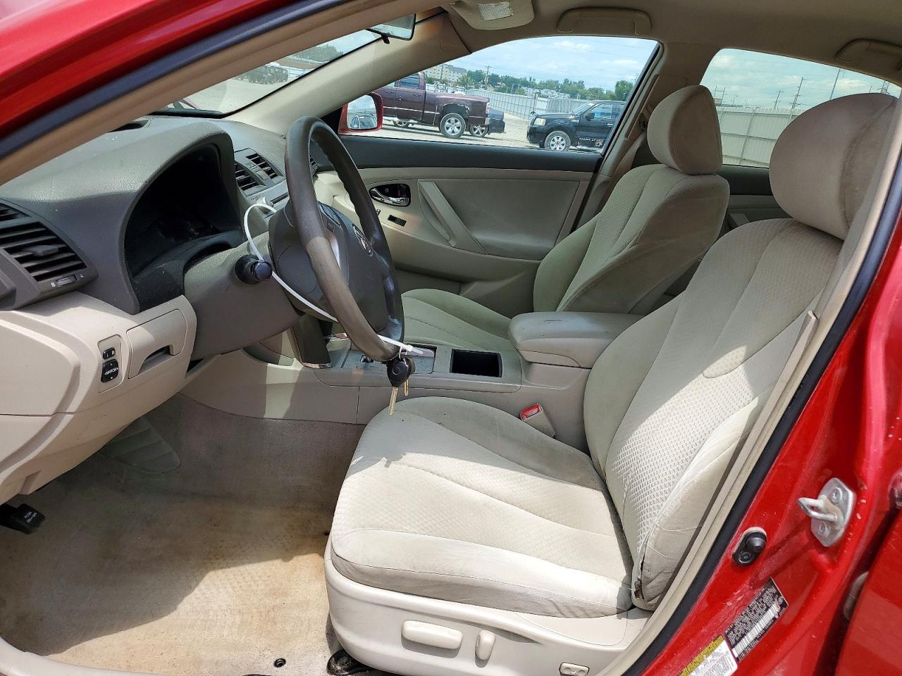 2007 Toyota Camry Le Red vin: 4T1BE46K87U096579