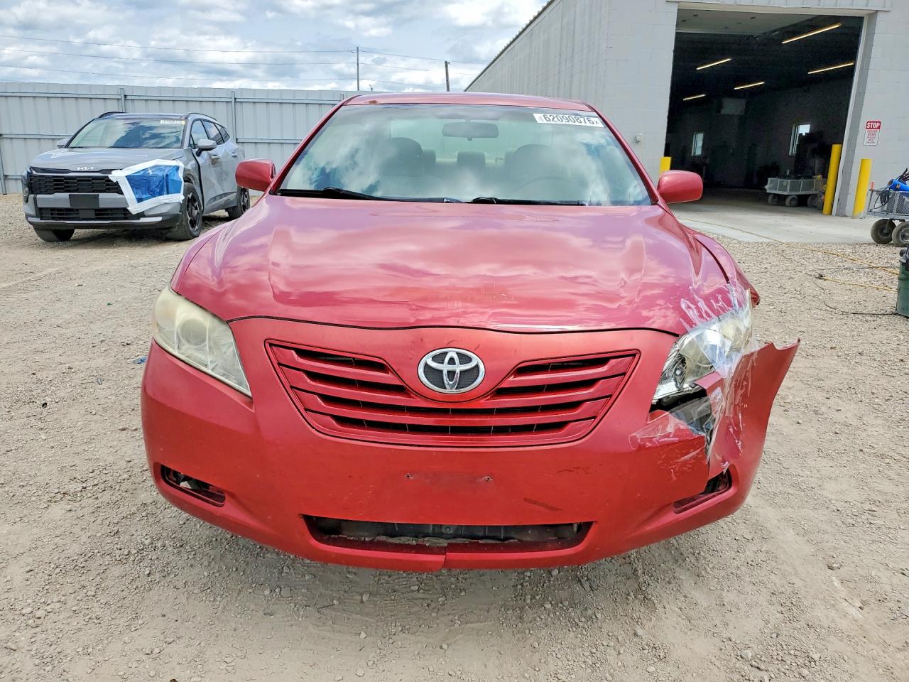 2007 Toyota Camry Le Red vin: 4T1BE46K87U096579