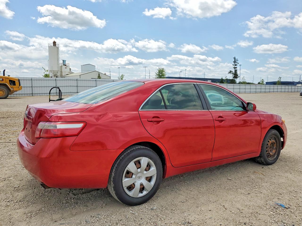 2007 Toyota Camry Le Red vin: 4T1BE46K87U096579
