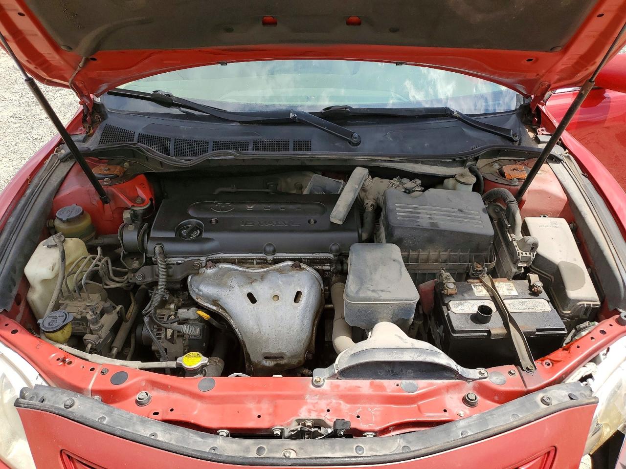 2007 Toyota Camry Le Red vin: 4T1BE46K87U096579