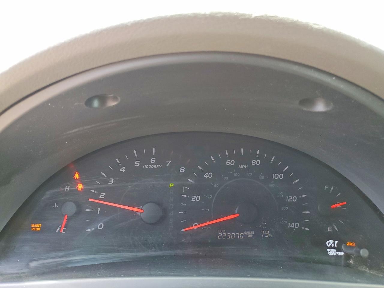 2007 Toyota Camry Le Red vin: 4T1BE46K87U096579